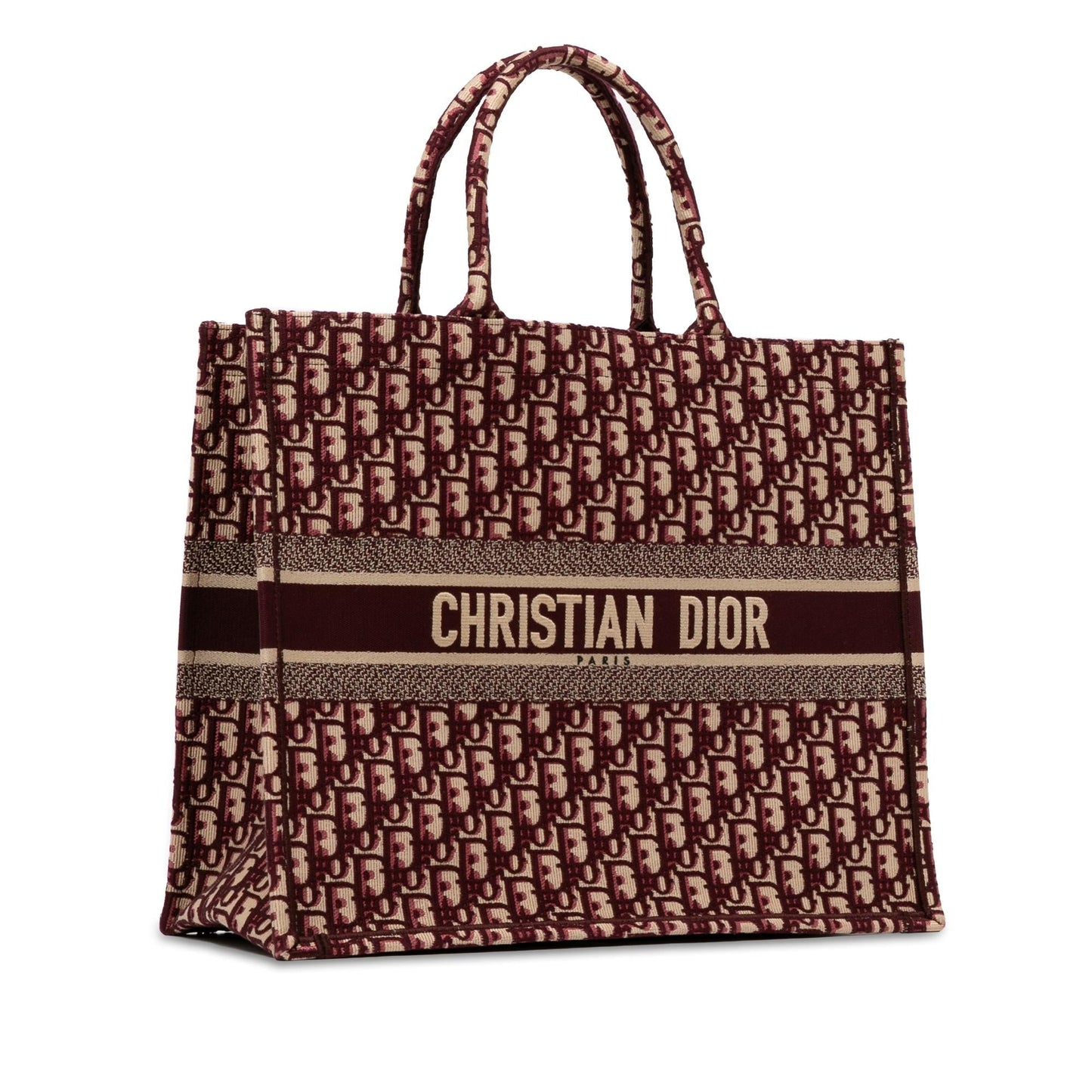 Luxury DiorLarge Oblique Book Tote (SHG-PVV7VV)
