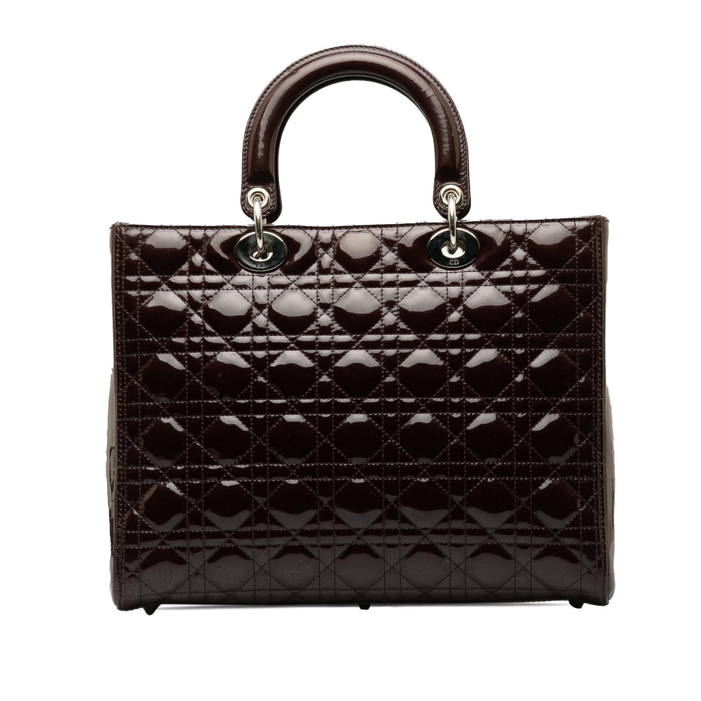 Luxury DiorLarge Patent Cannage Lady Luxury Dior(SHG-LkCHAo)