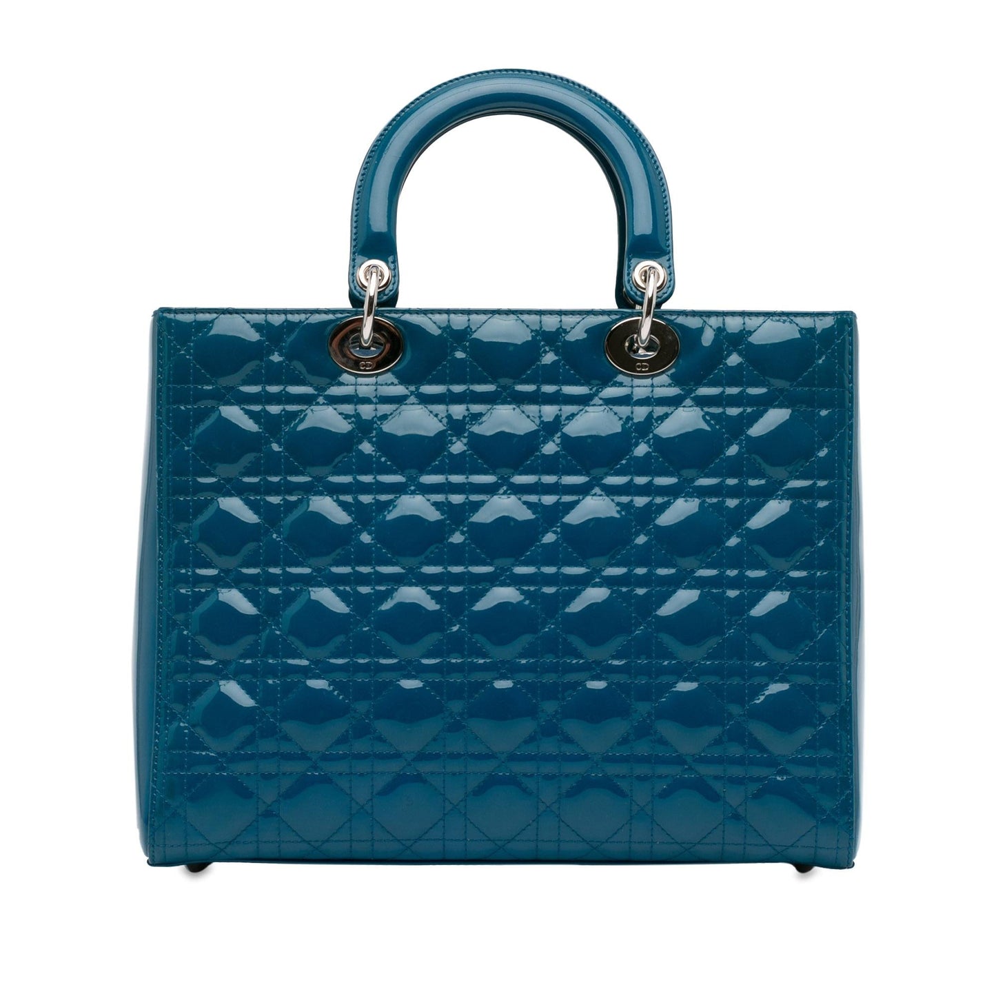 Luxury DiorLarge Patent Cannage Lady Luxury Dior(SHG-BlMPBZ)