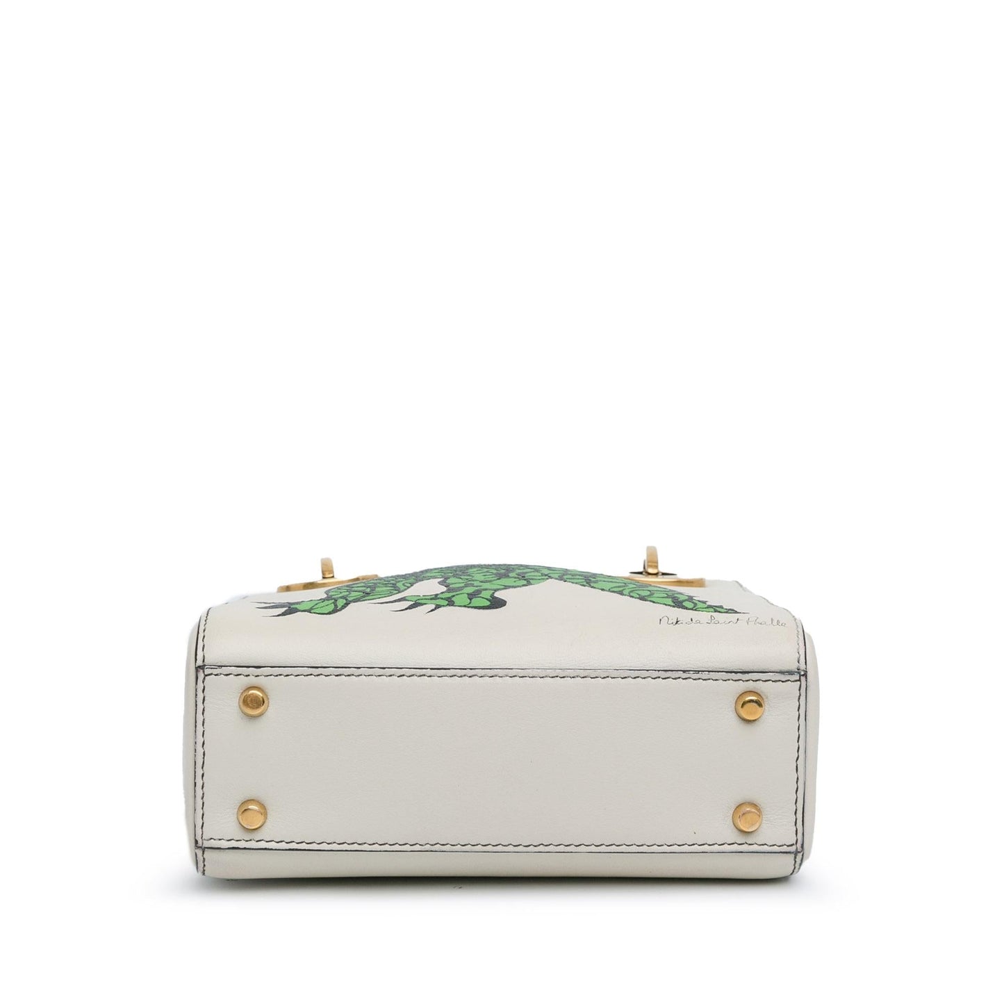 Luxury DiorLimited Edition Niki De Saint Phalle Mini Dragon Calfskin Lady Luxury Dior(SHG-cPVrsh)