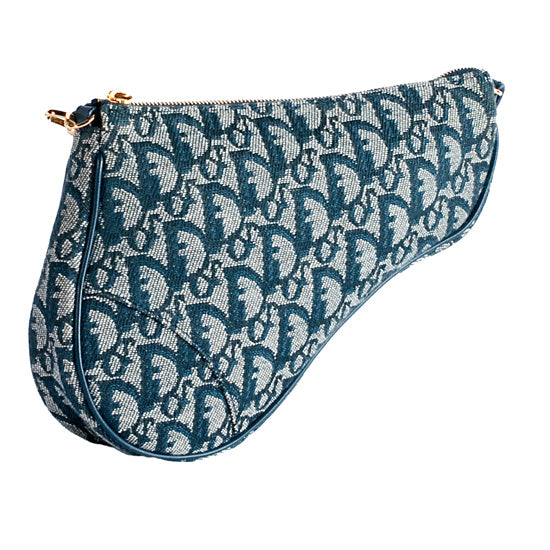 Luxury DiorVintage Oblique Mini Saddle Bag (SHF-7rBs3s)