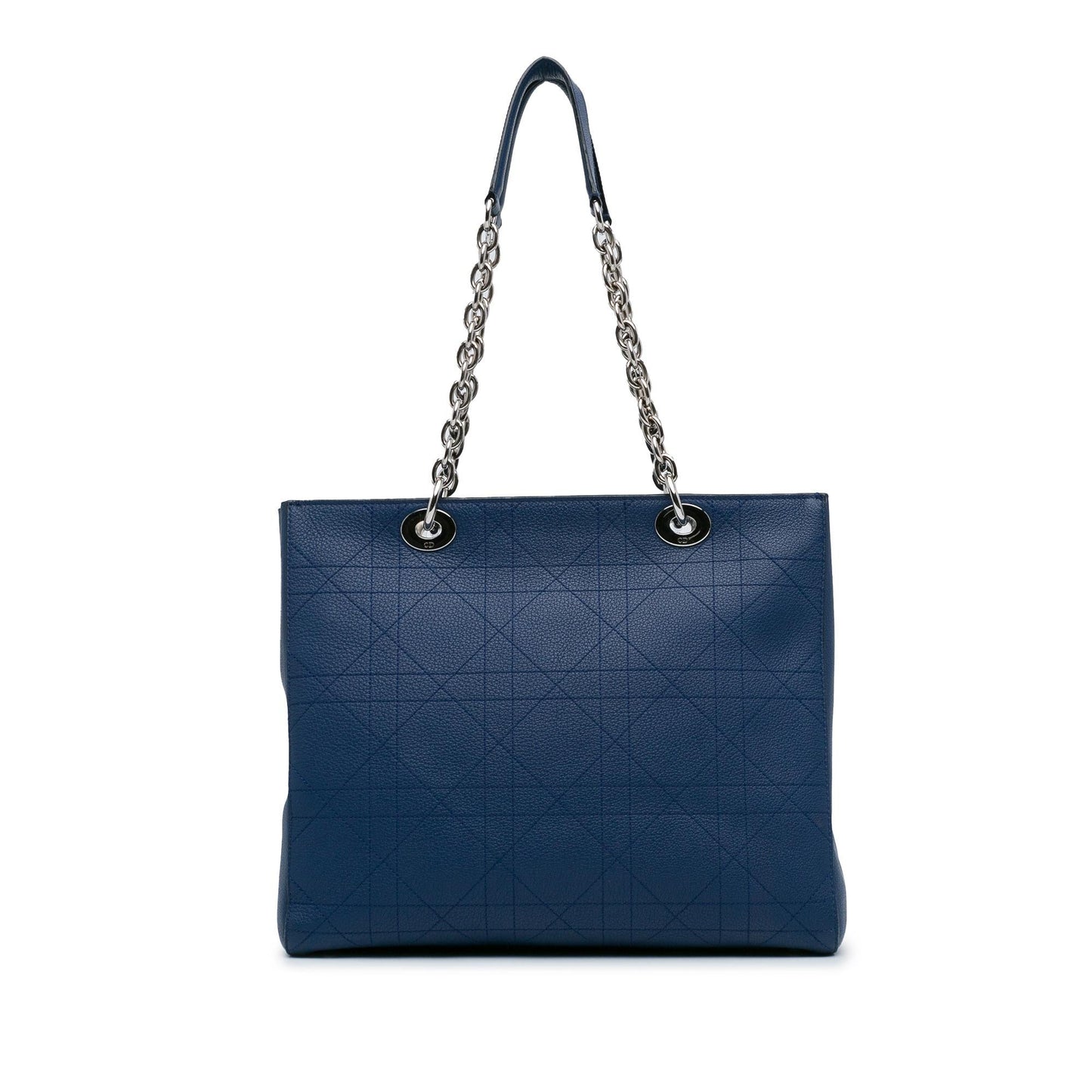 Luxury DiorMedium Calfskin Cannage UltraLuxury DiorTote (SHG-2YrDRK)