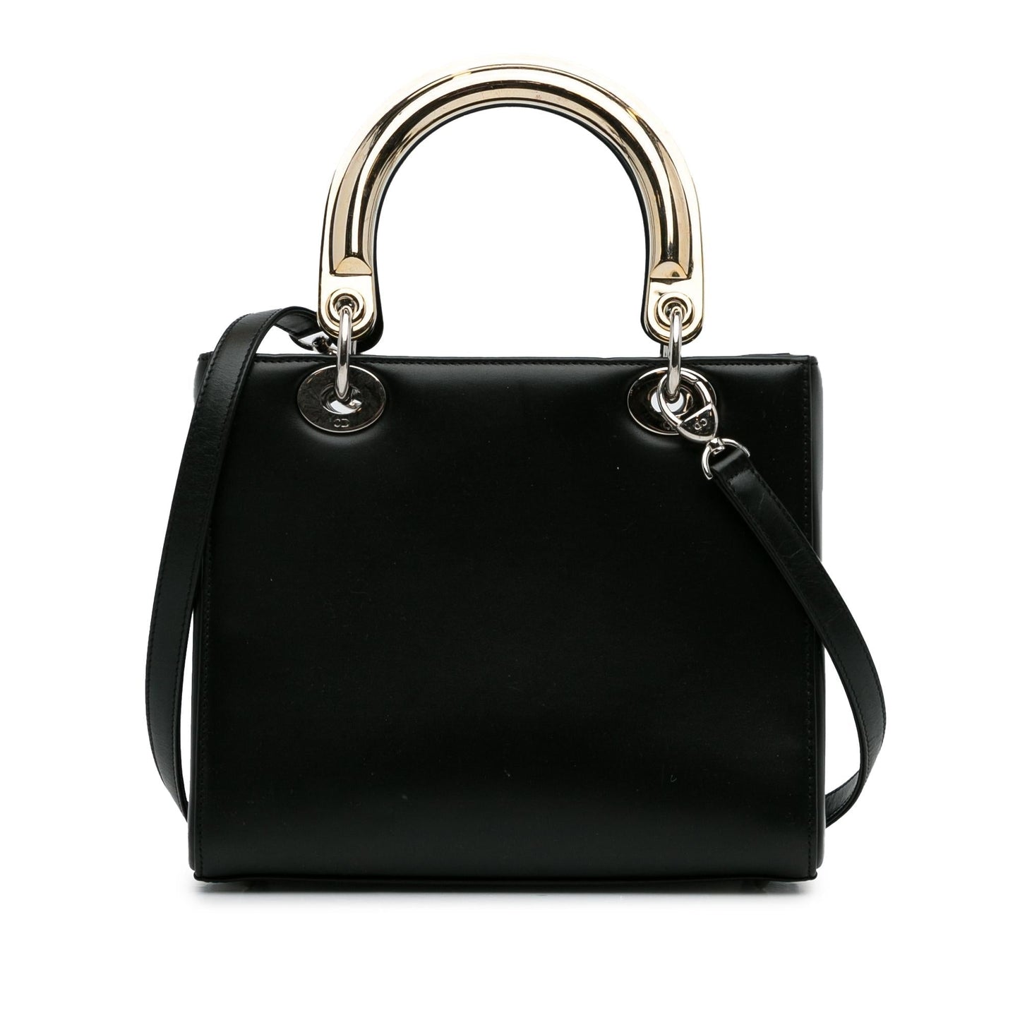 Luxury DiorMedium Calfskin Patch Embellished Lady Luxury Dior(SHG-YrHiNP)