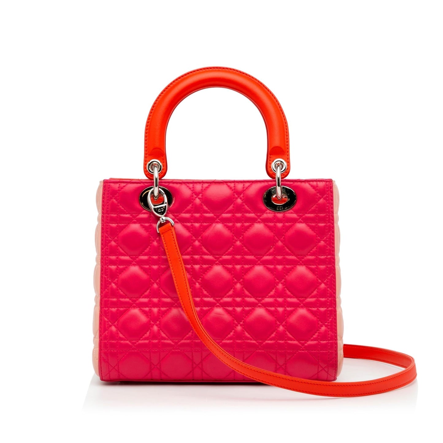 Luxury DiorMedium Cannage Lady Luxury DiorTricolor (SHG-qn9TFz)