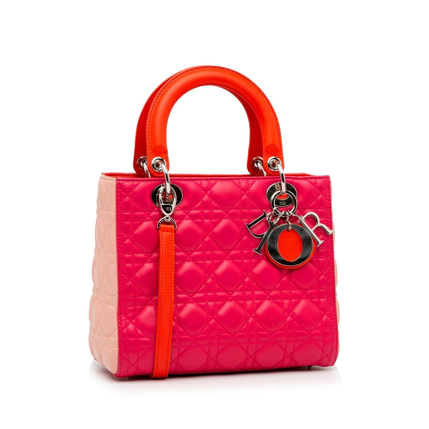 Luxury DiorMedium Cannage Lady Luxury DiorTricolor (SHG-qn9TFz)