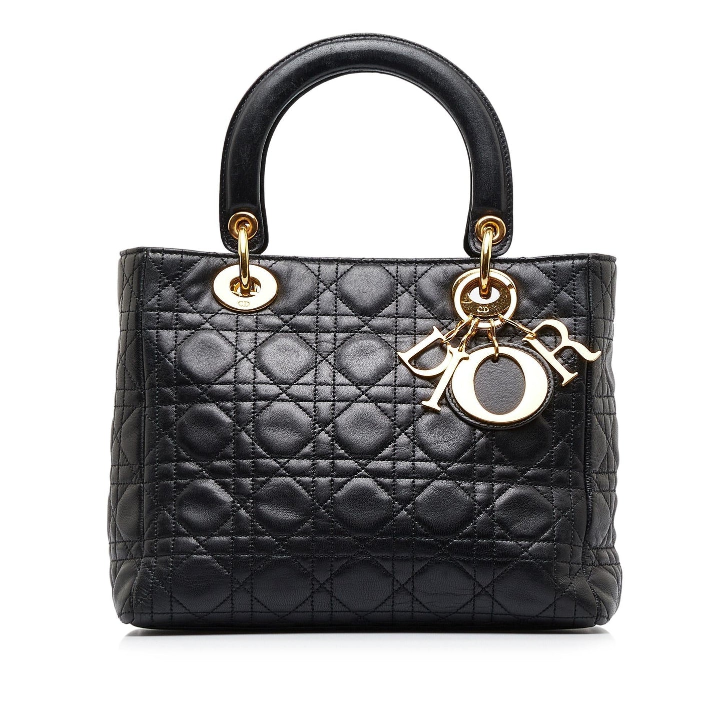 Luxury DiorMedium Cannage Lambskin Lady Luxury Dior(SHG-CWFkC0)