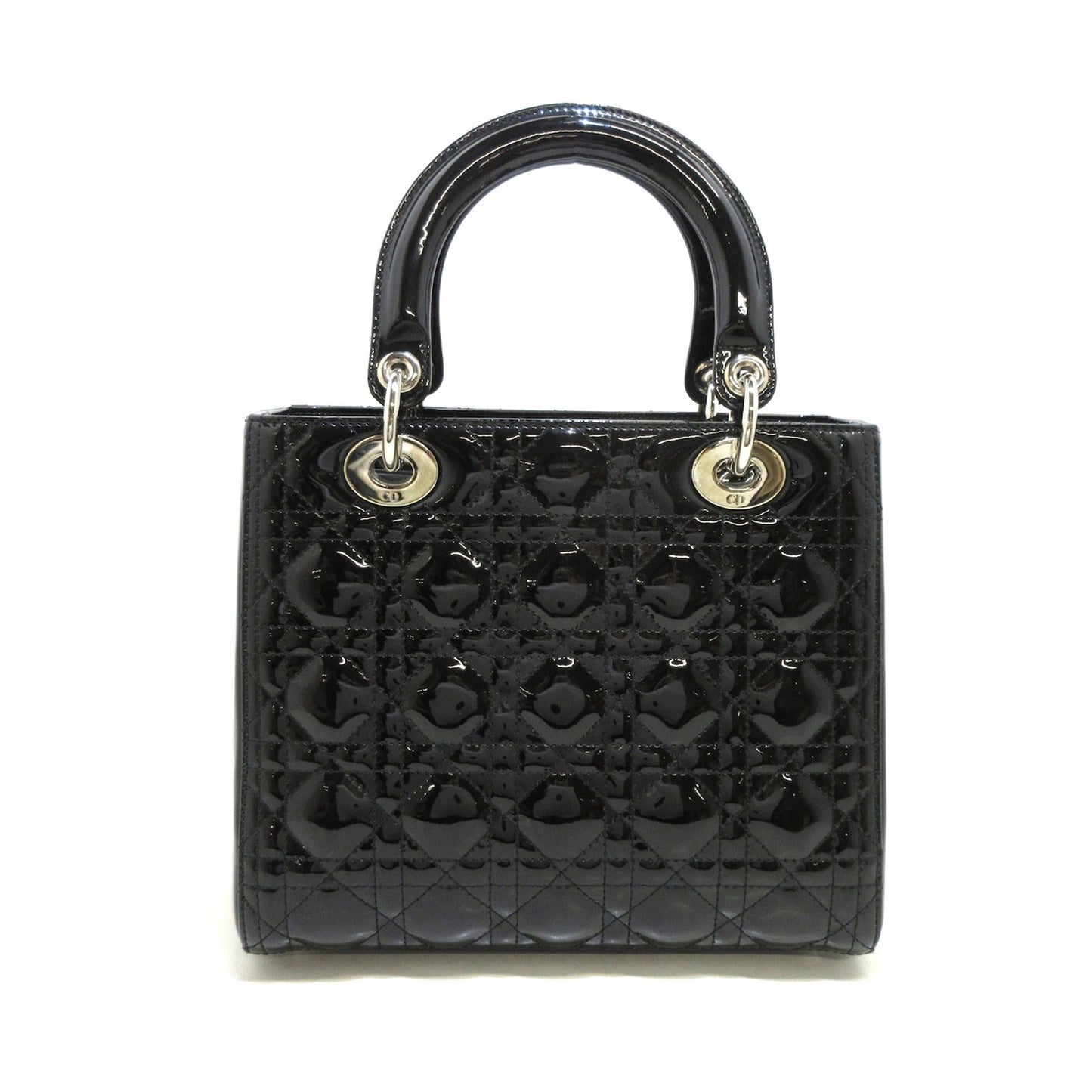 Luxury DiorMedium Cannage Patent Lady Luxury Dior(SHG-p97qDa)