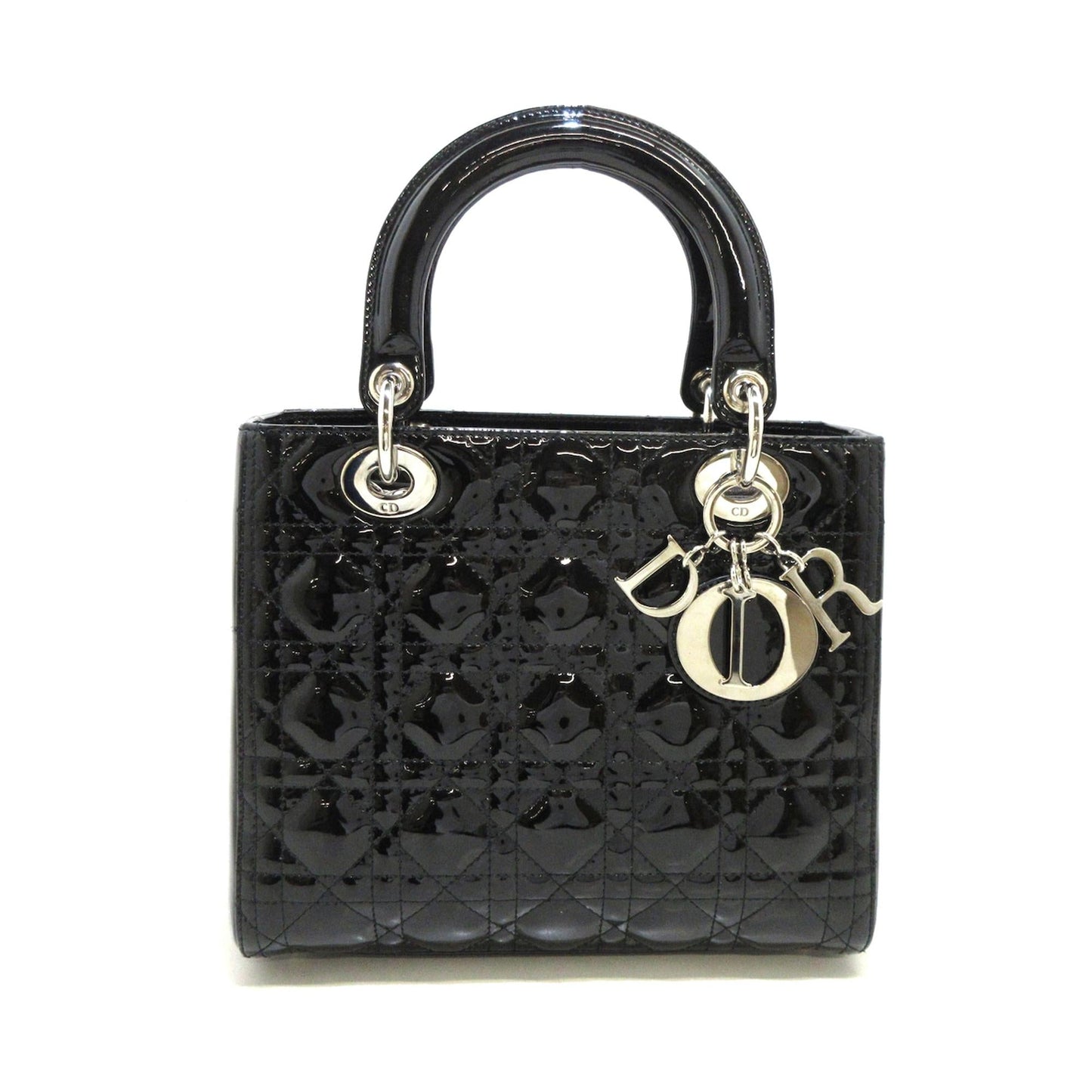 Luxury DiorMedium Cannage Patent Lady Luxury Dior(SHG-p97qDa)