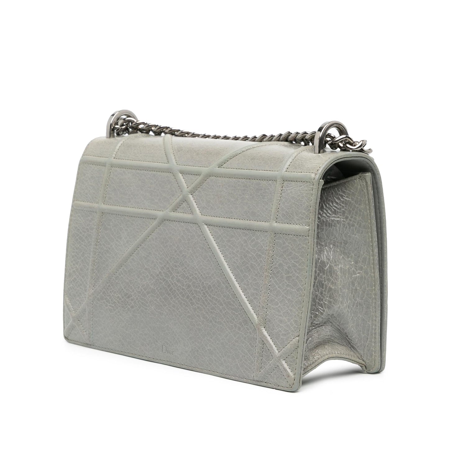 Luxury DiorMedium Crackled Deerskin Diorama Flap (SHG-EIyaB5)