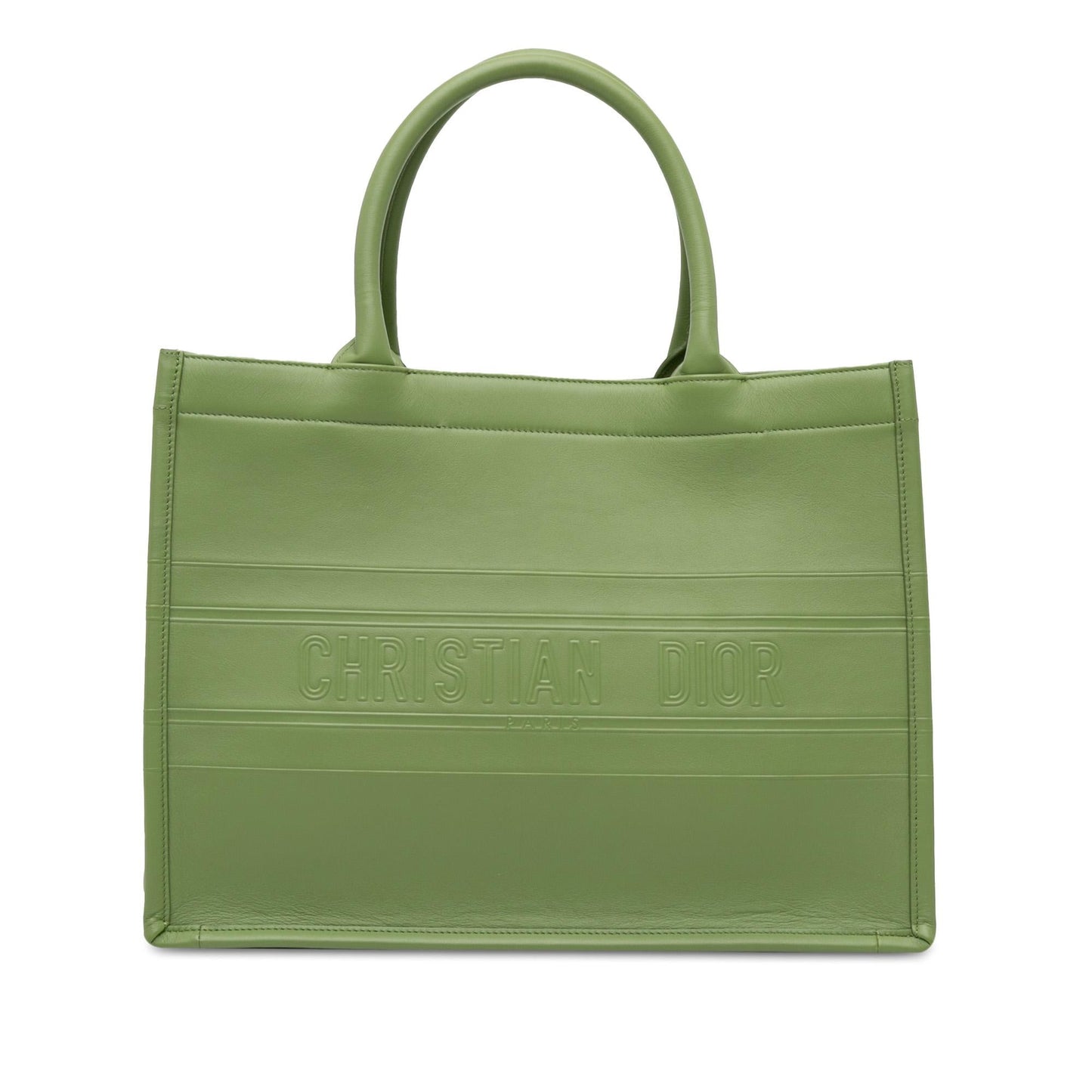 Luxury DiorMedium Embossed Leather Book Tote (SHG-t7LciD)