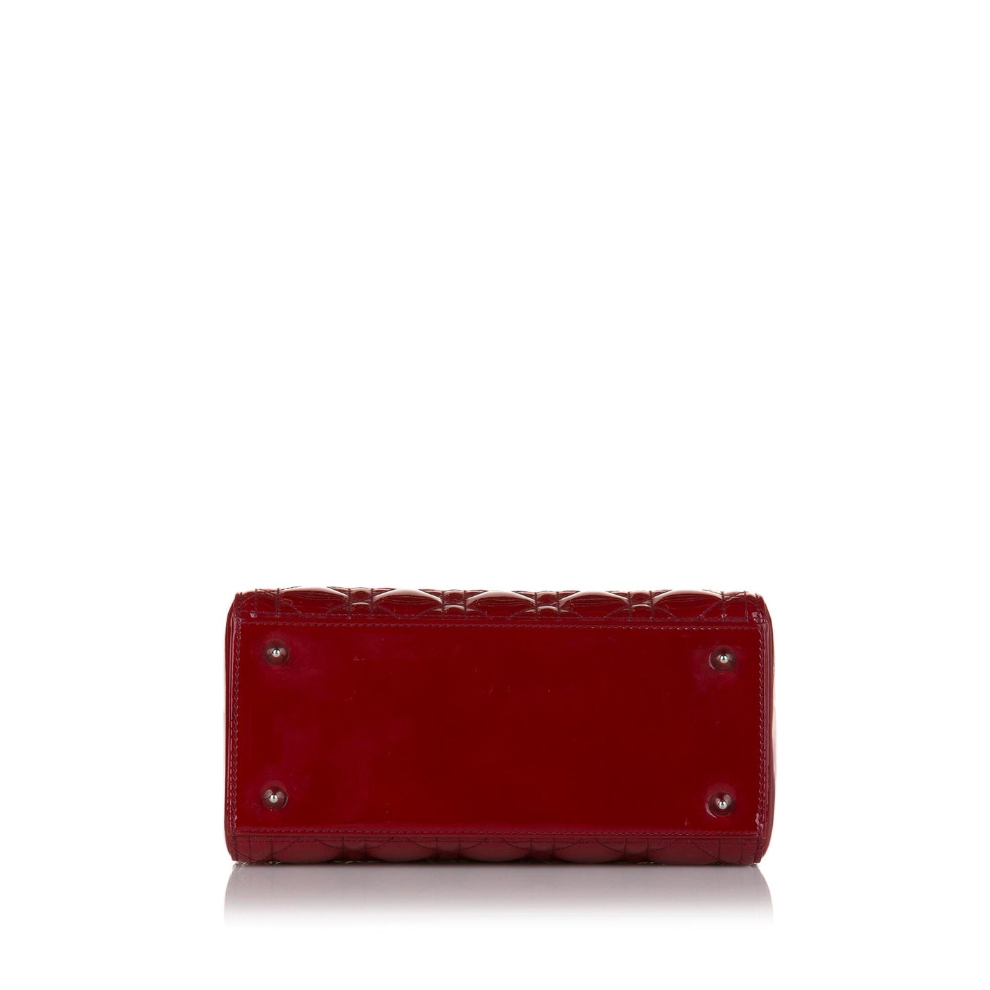 Luxury DiorMedium Lady Luxury DiorPatent Leather Satchel (SHG-36129)