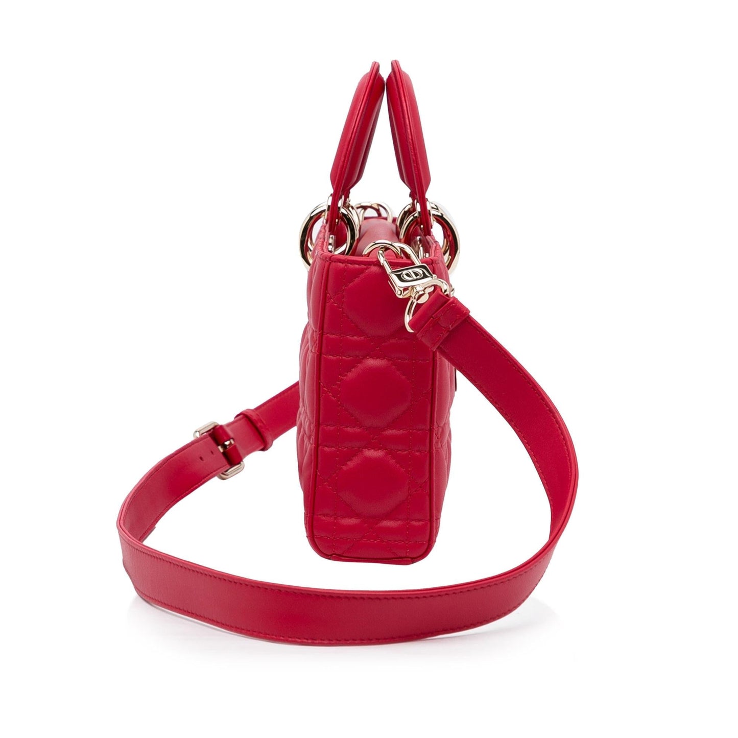 Luxury DiorMedium Lambskin Cannage Lady D-Joy (SHG-o5bvpw)