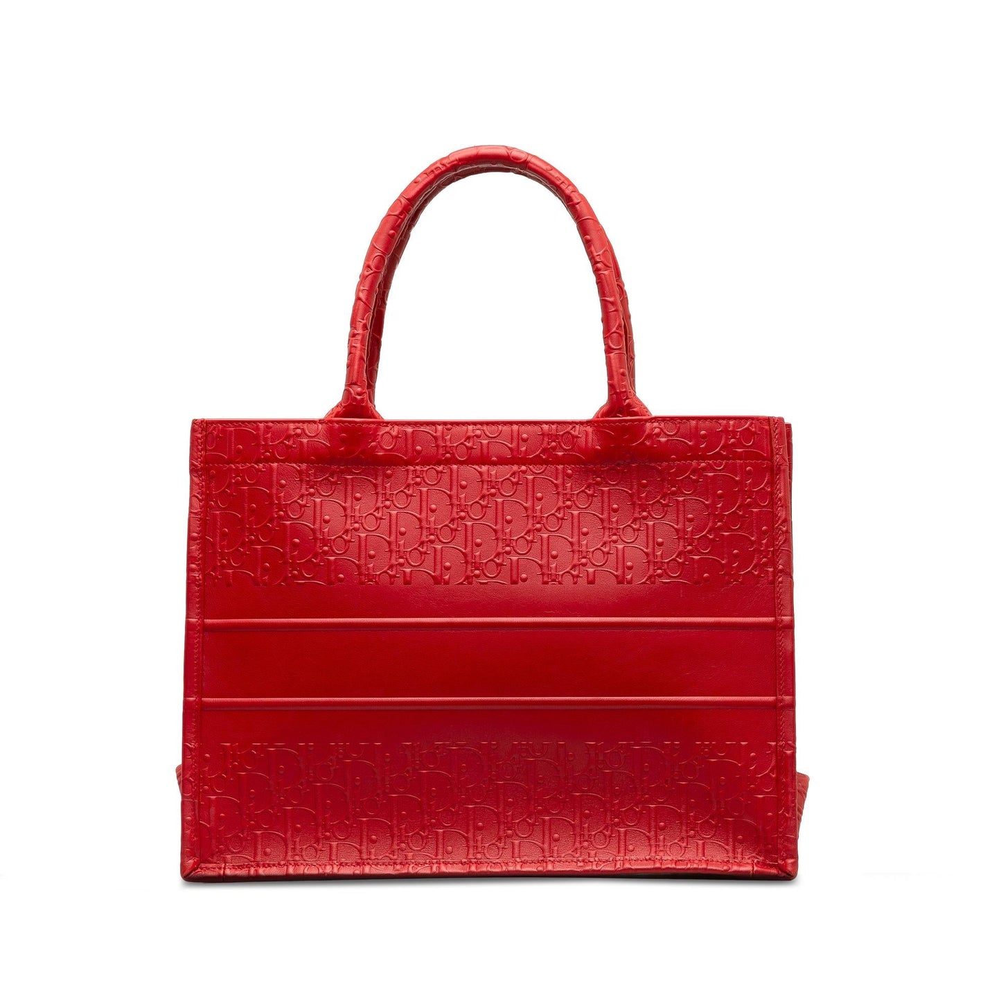 Luxury DiorMedium Oblique Embossed Leather Book Tote (SHG-iqfn3c)