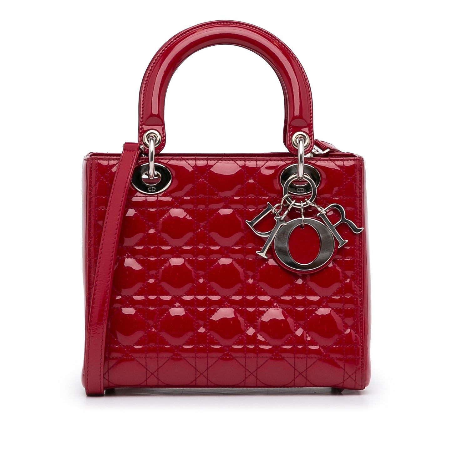 Luxury DiorMedium Patent Cannage Lady Luxury Dior(SHG-FO9dV4)
