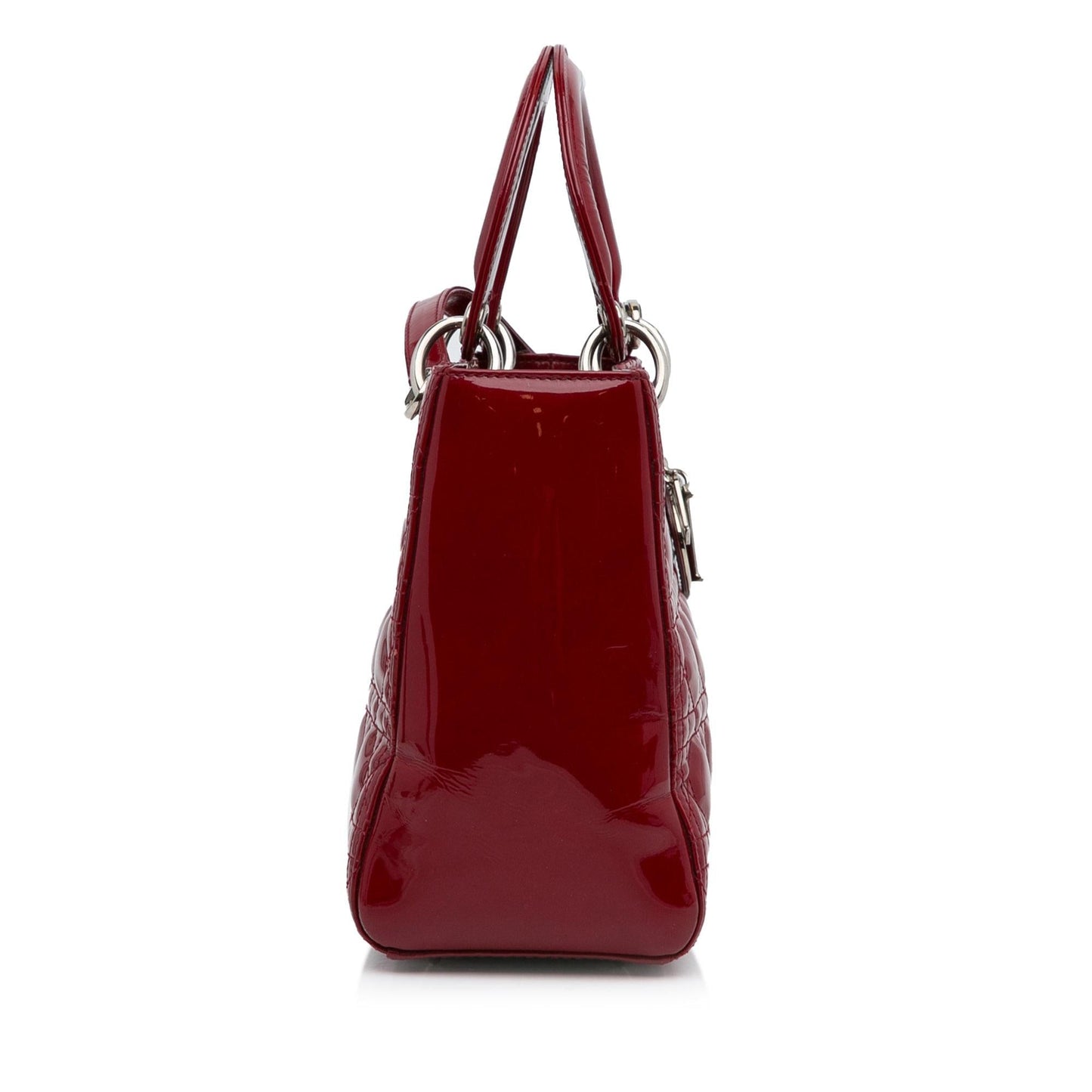 Luxury DiorMedium Patent Cannage Lady Luxury Dior(SHG-8YKOE0)