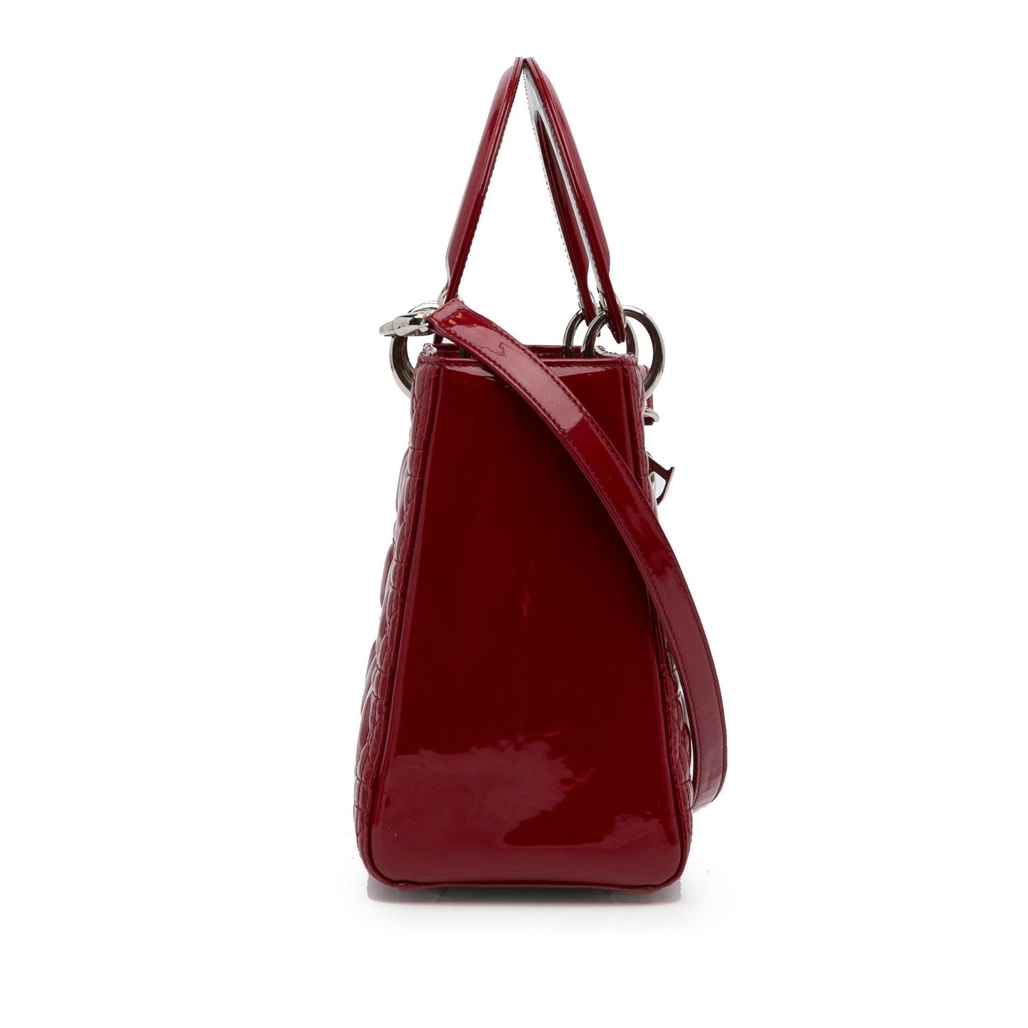 Luxury DiorMedium Patent Cannage Lady Luxury Dior(SHG-mFPZ0Z)