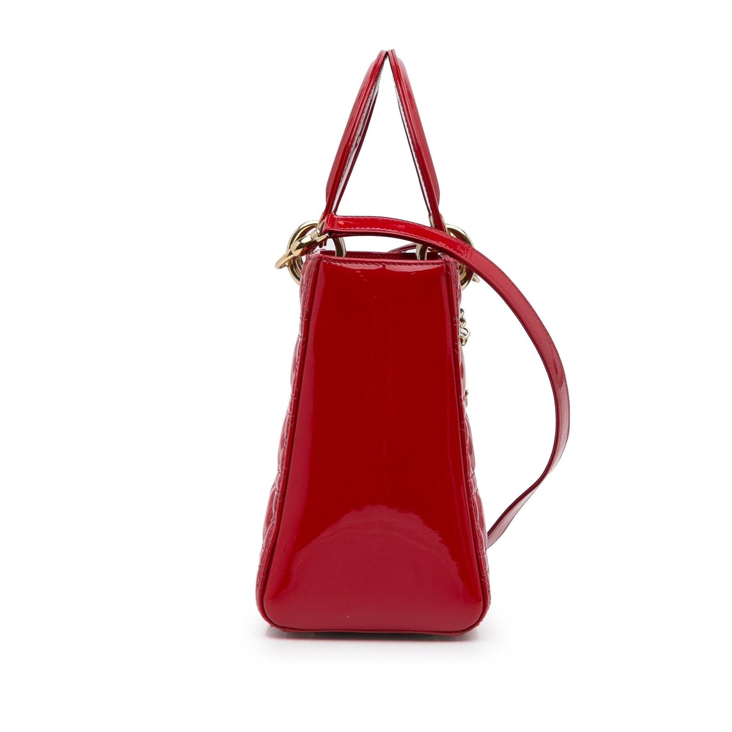 Luxury DiorMedium Patent Cannage Lady Luxury Dior(SHG-isb2sh)