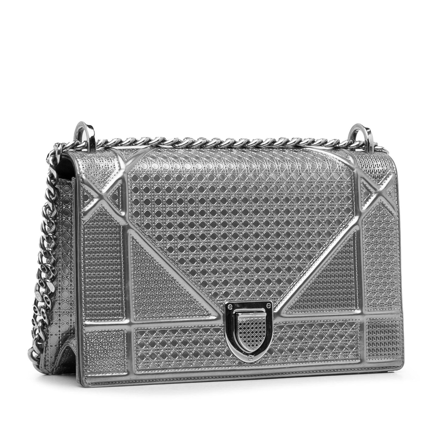 Luxury DiorMedium Patent Microcannage Diorama (SHG-2jd4YB)