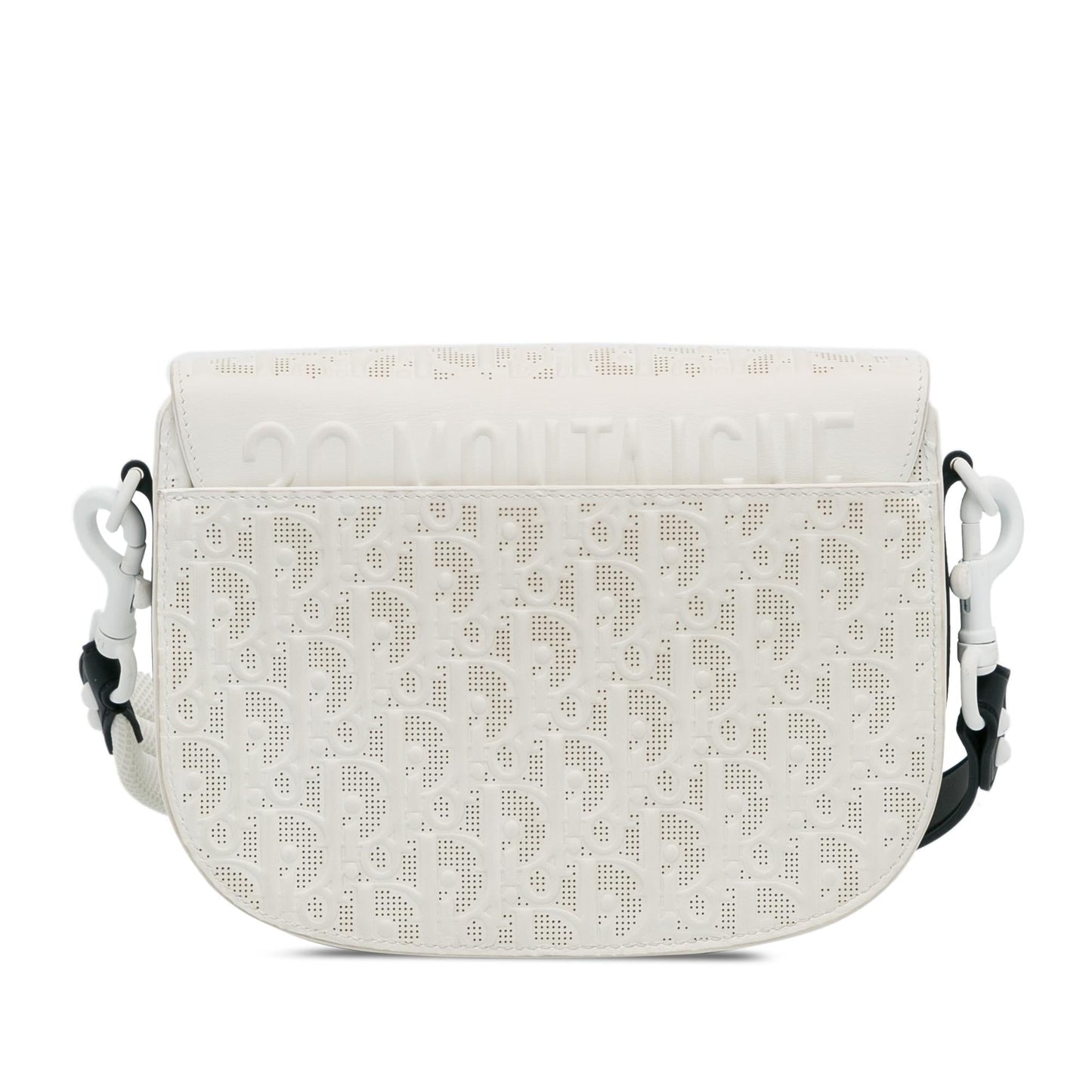 Luxury DiorMedium Perforated Calfskin Oblique Bobby Flap (SHG-zL85u9)