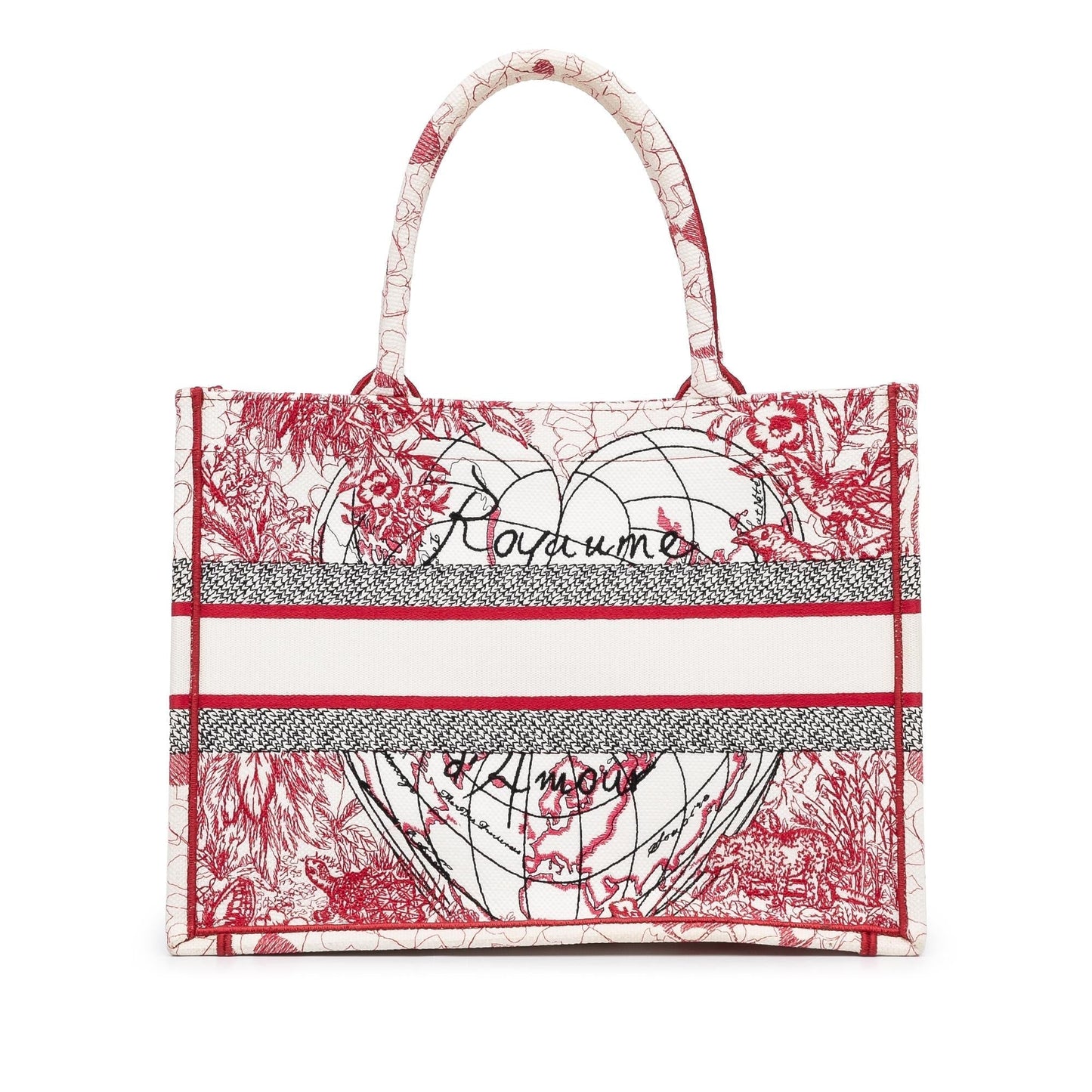 Luxury DiorMedium Royaume d'Amour Book Tote (SHG-ZUx1o1)