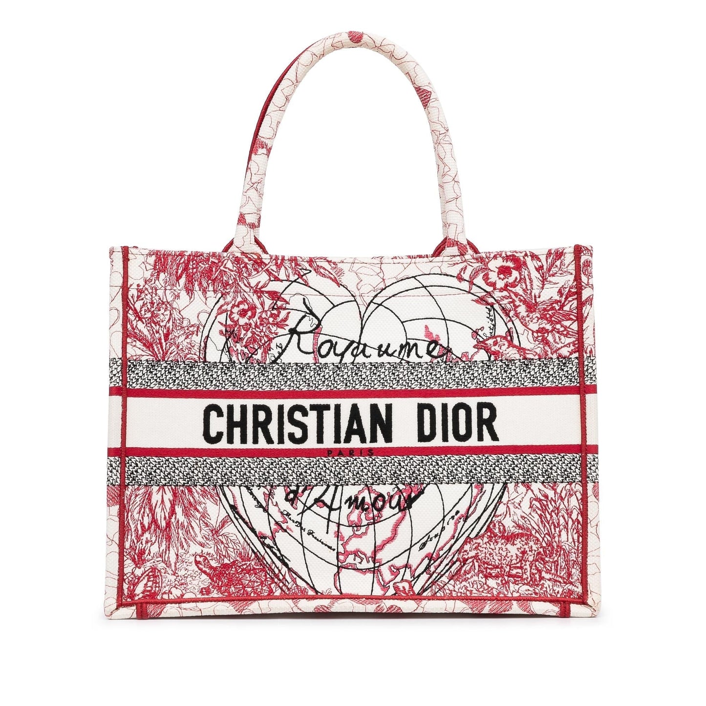 Luxury DiorMedium Royaume d'Amour Book Tote (SHG-ZUx1o1)