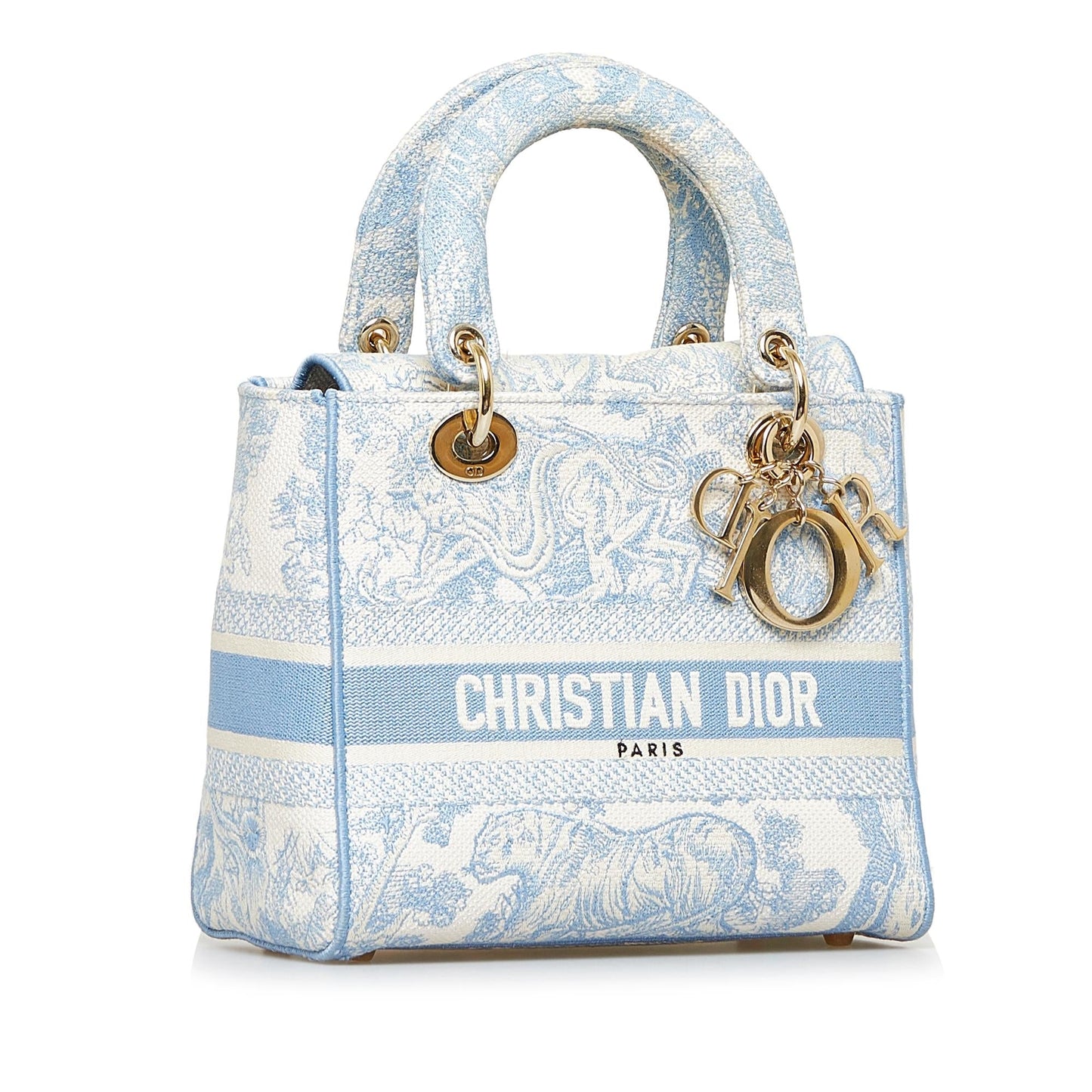 Luxury DiorMedium Toile de Jouy Lady D-Lite (SHG-P6Ypq6)