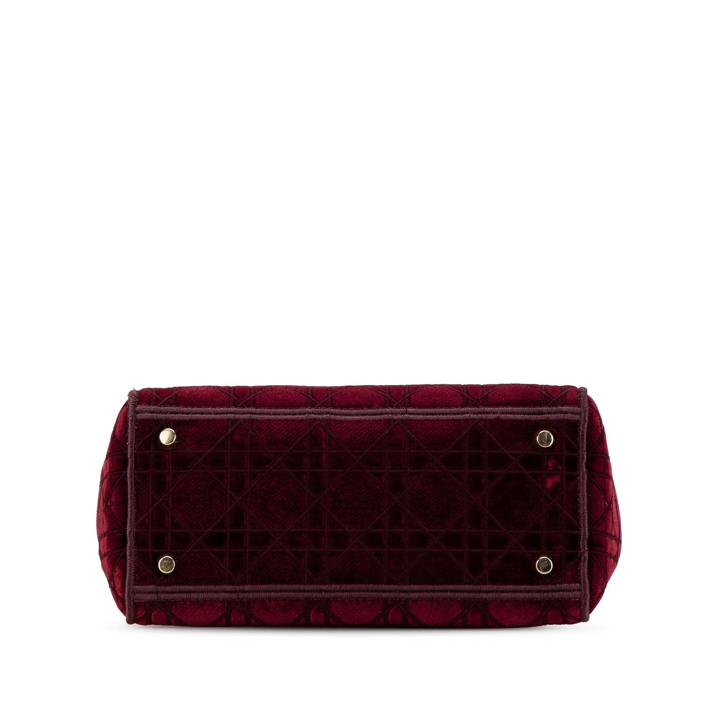 Luxury DiorMedium Velvet Cannage Lady D Lite (SHG-vVGDNO)