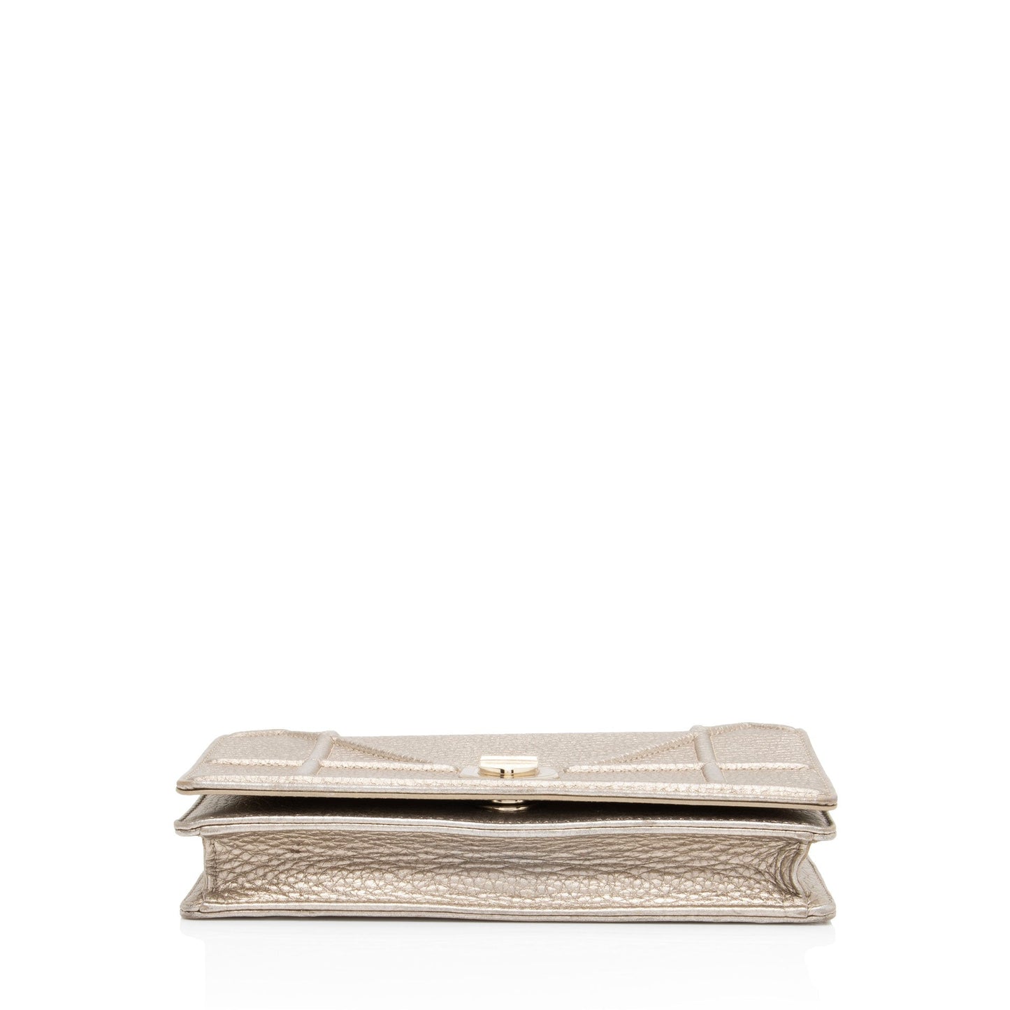 Luxury DiorMetallic Calfskin Diorama Wallet on Chain Bag (SHF-rpZnj7)