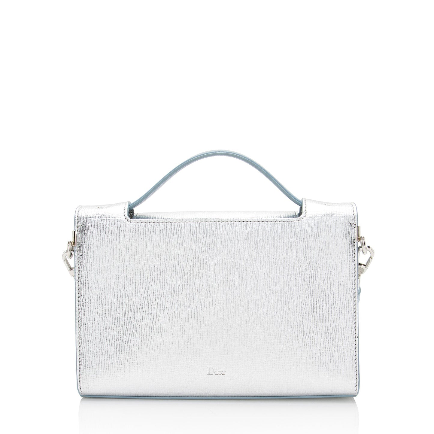 Luxury DiorMetallic Calfskin Diorever Top Handle (SHF-CdJxGN)