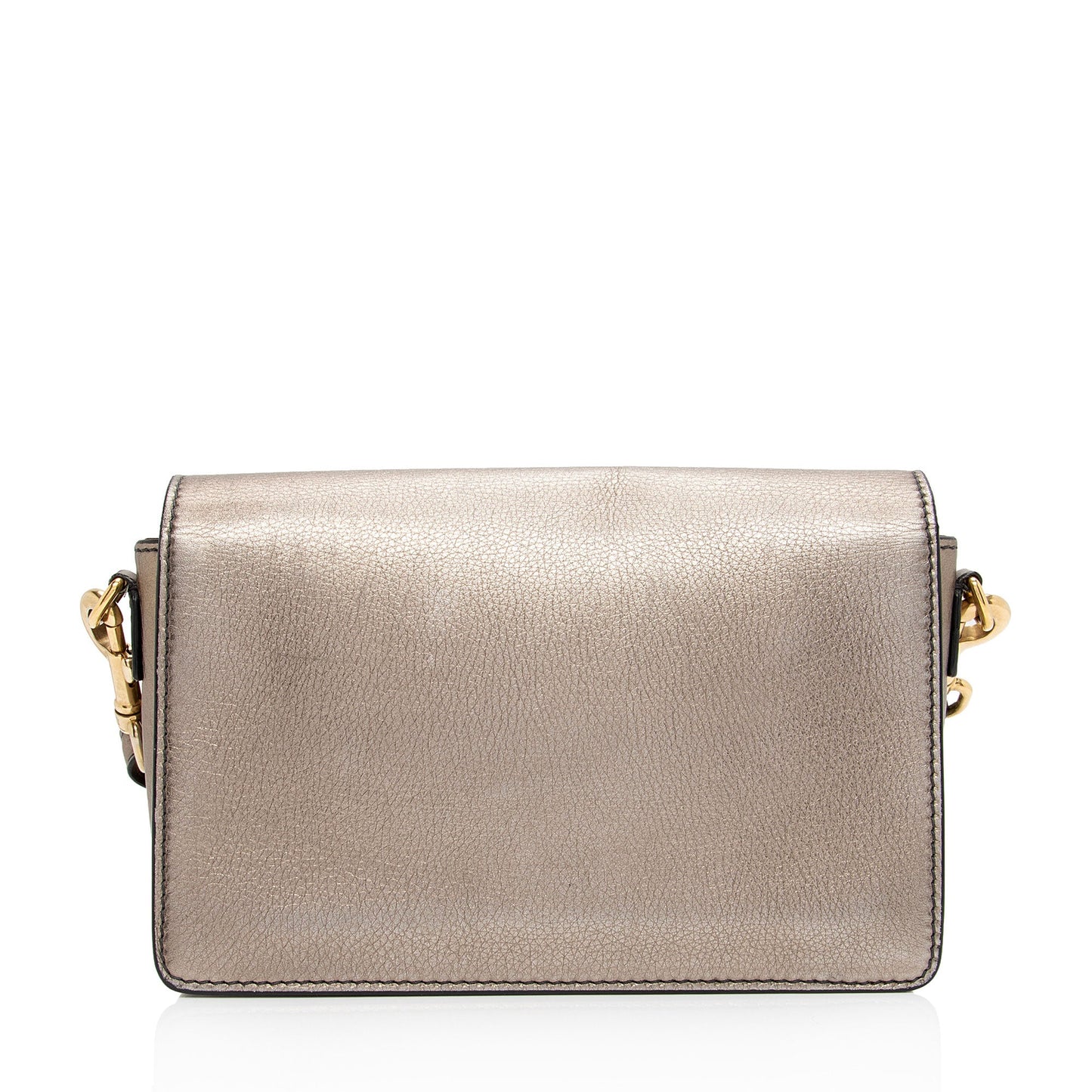 Luxury DiorMetallic Grained Calfskin Dio(R)evolution Flap Bag (SHF-ud74bp)