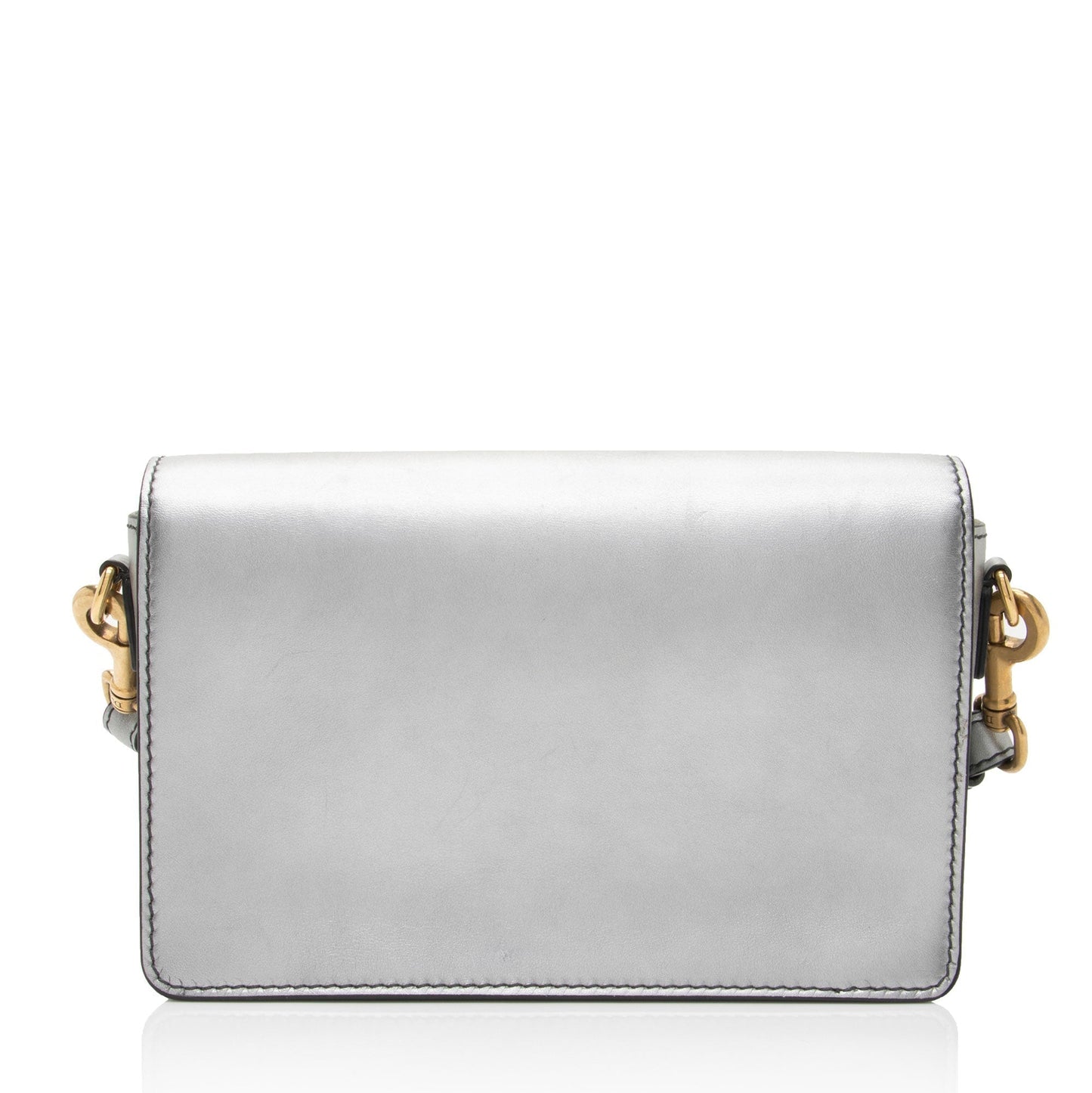 Luxury DiorMetallic Grained Calfskin Dio(R)evolution Flap Bag (SHF-d0R0IT)