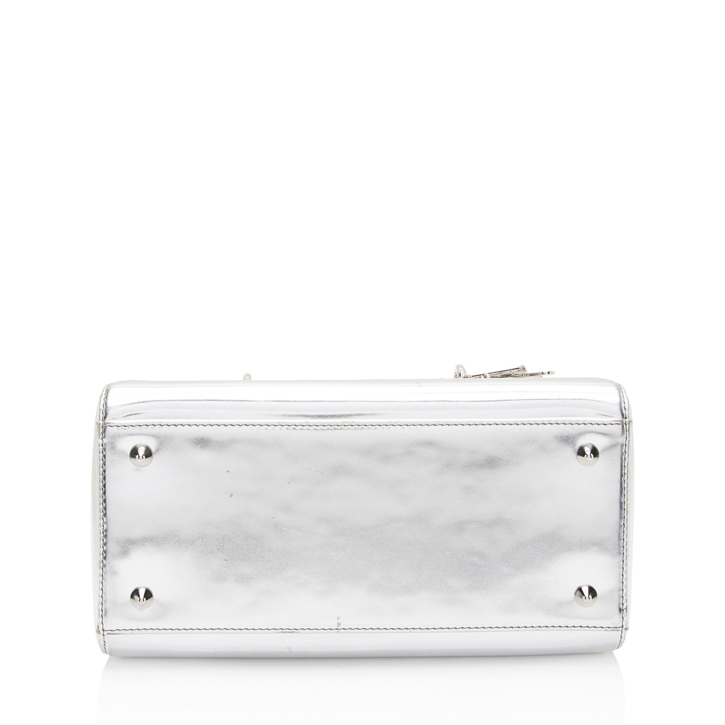 Luxury DiorMetallic Patent Leather Lady Luxury DiorMedium Tote (SHF-0TCN2U)