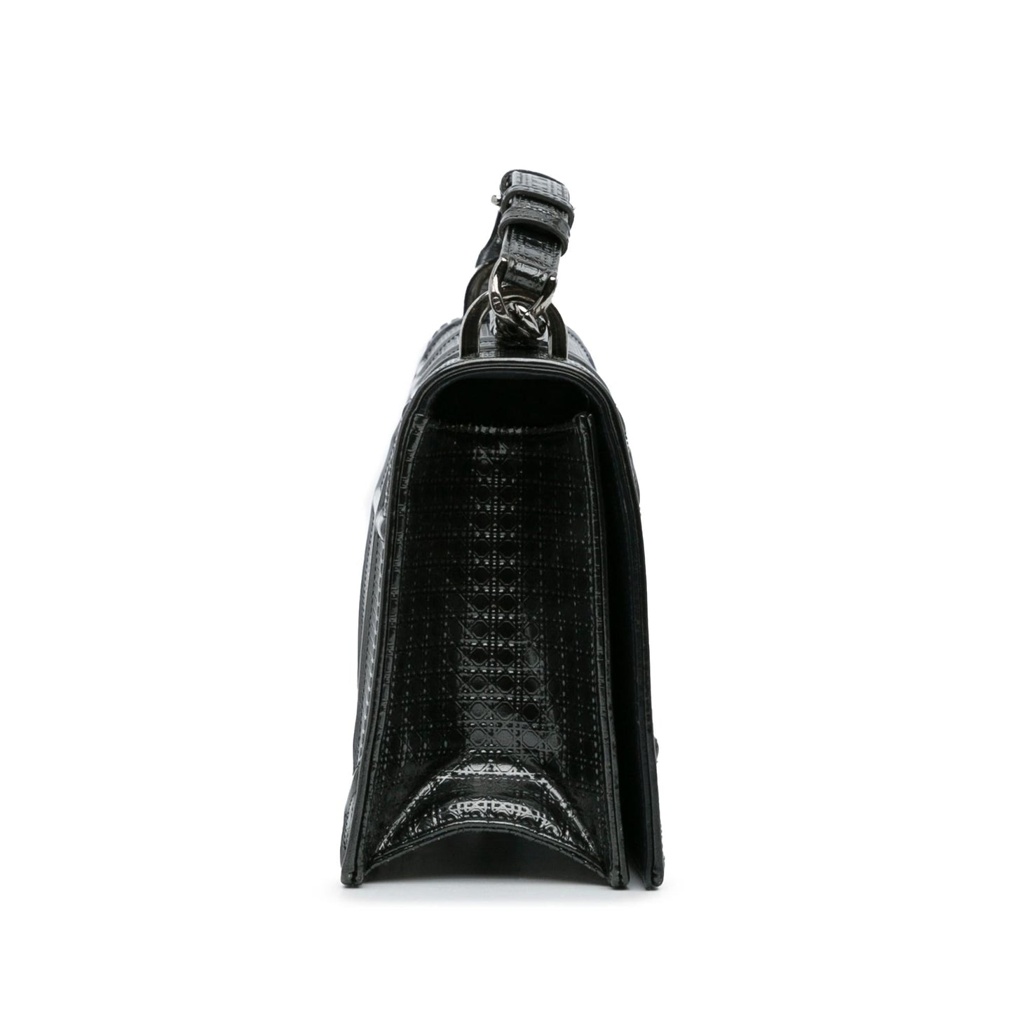 Luxury DiorMicrocannage Diorama Patent Leather Crossbody (SHG-HT2Mut)