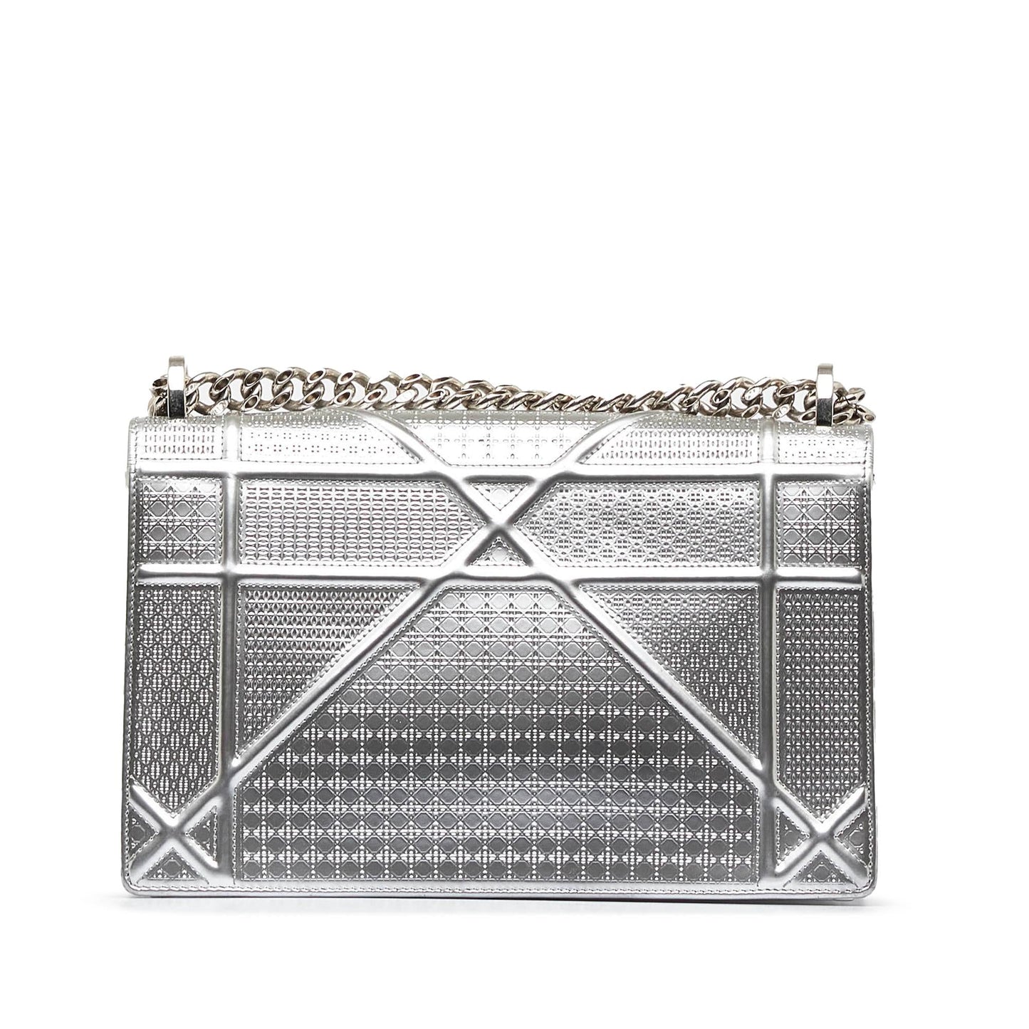Luxury DiorMicrocannage Diorama Wallet on Chain (SHG-S7bj1Q)