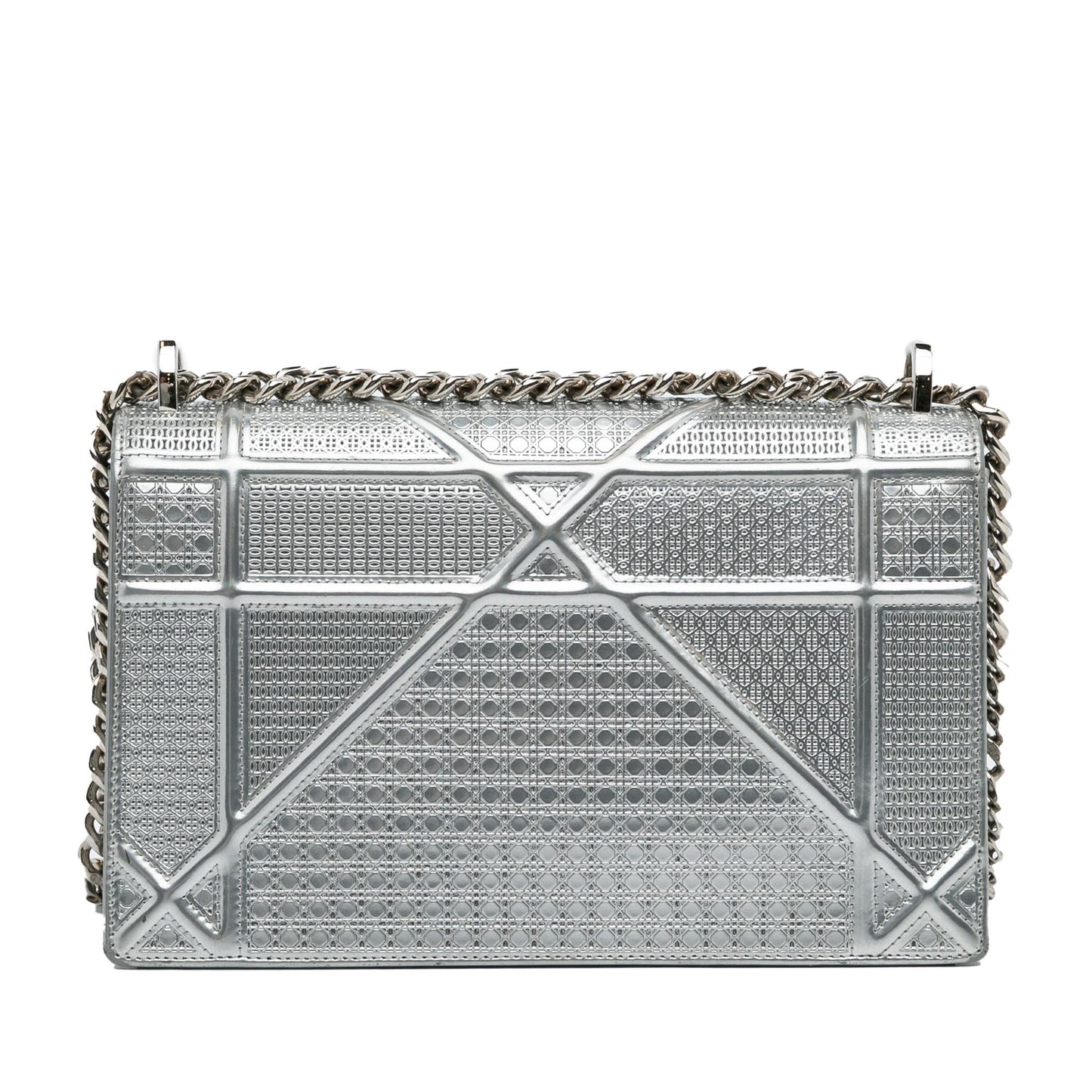 Luxury DiorMicrocannage Patent Diorama Crossbody Bag (SHG-sJ4yqG)