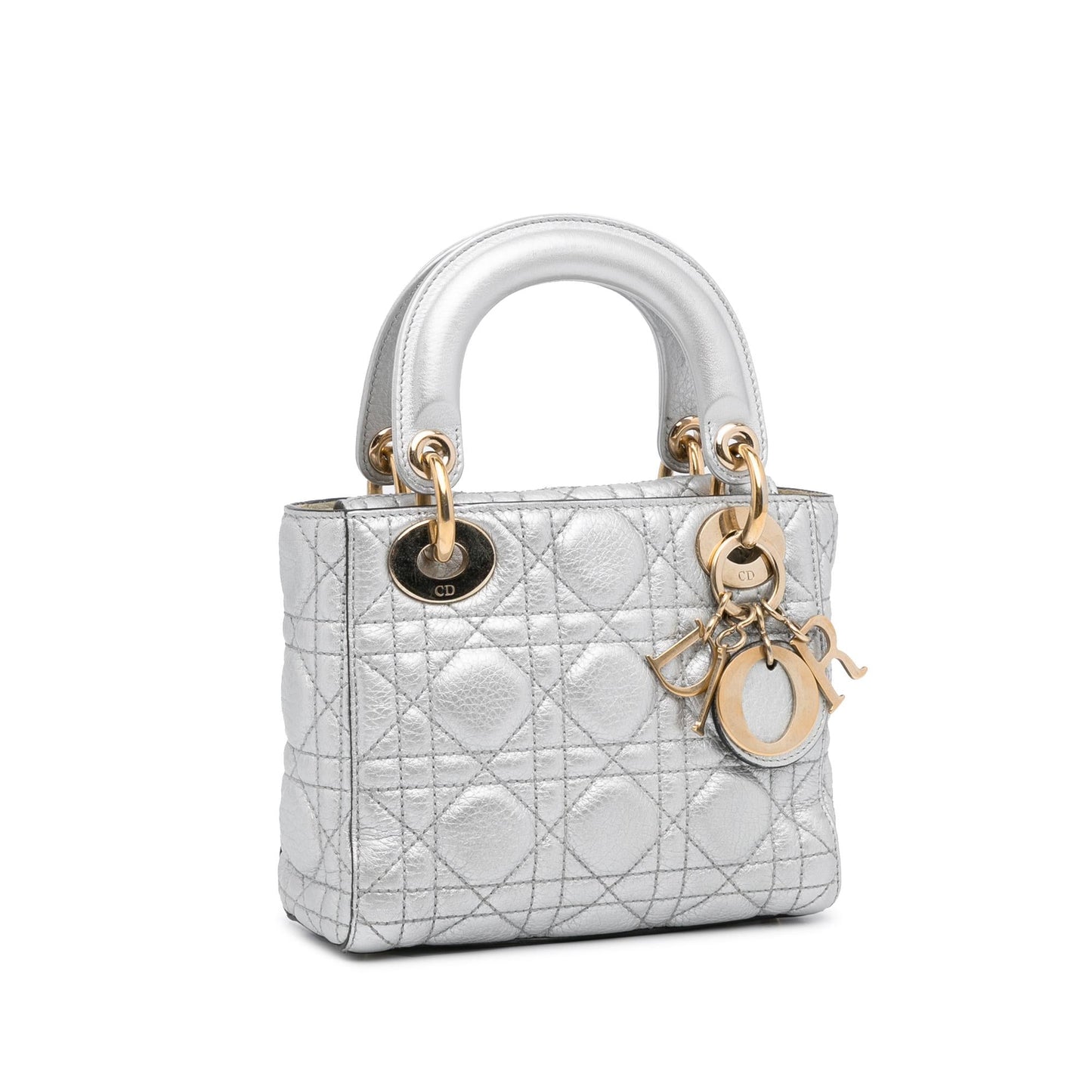 Luxury DiorMini Cannage Lambskin Lady Luxury Dior(SHG-MzLTwv)