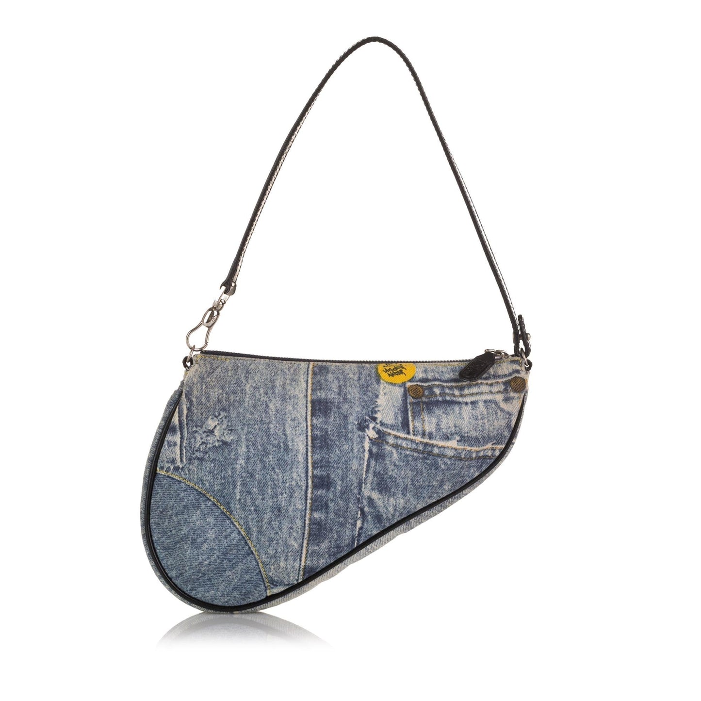 Luxury DiorMini Denim Saddle Pochette (SHG-37105)
