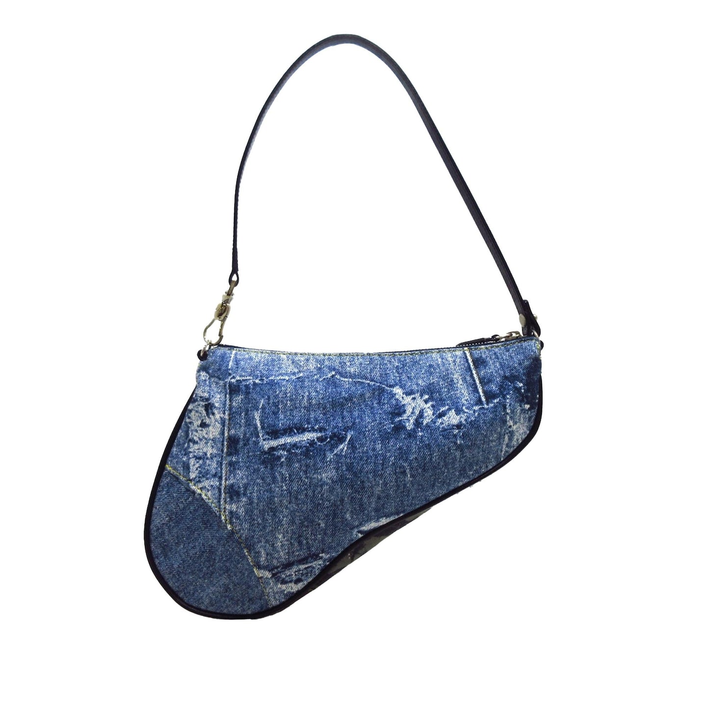 Luxury DiorMini Denim Saddle (SHG-s0ym1B)