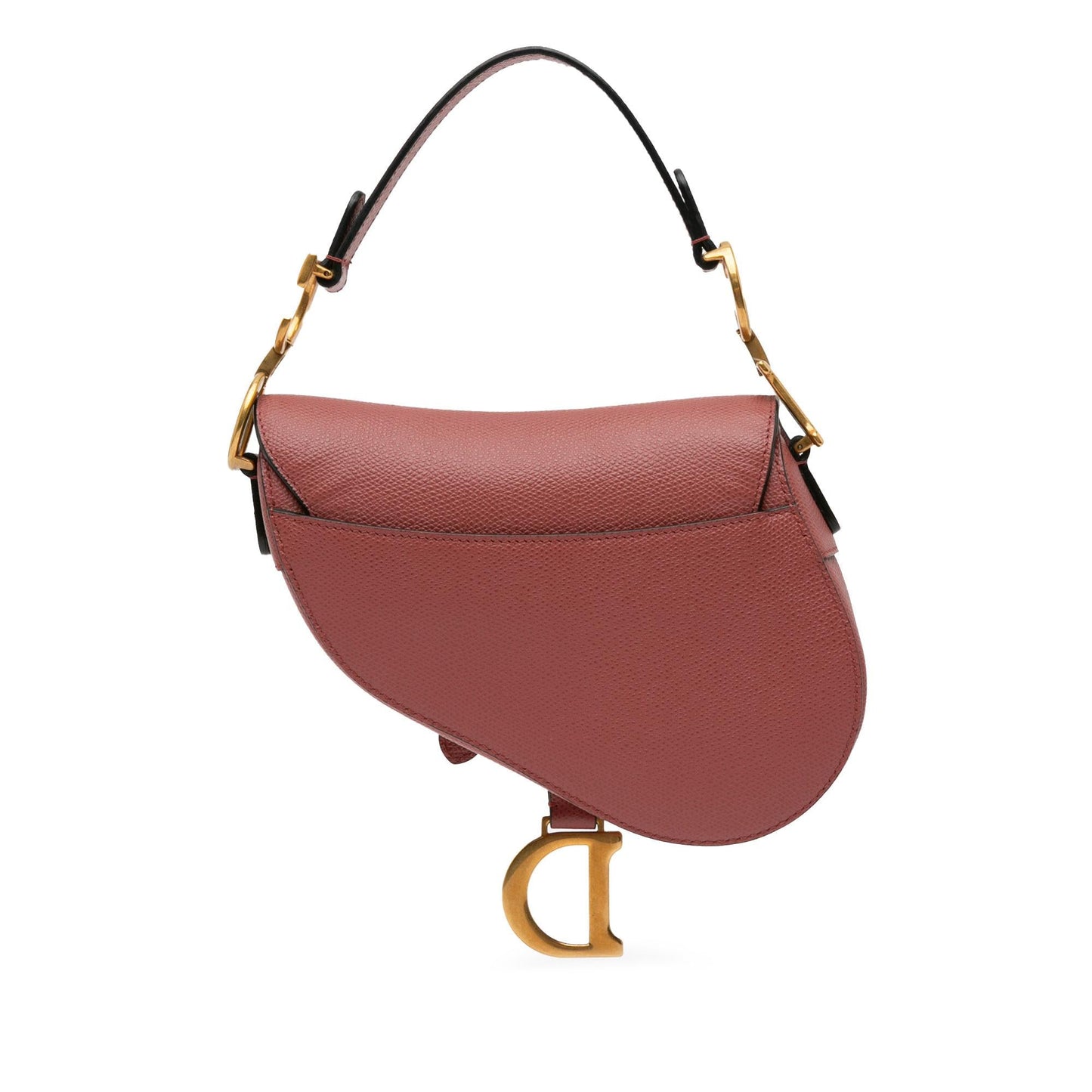 Luxury DiorMini Grained Calfskin Saddle Bag (SHG-fpraI5)