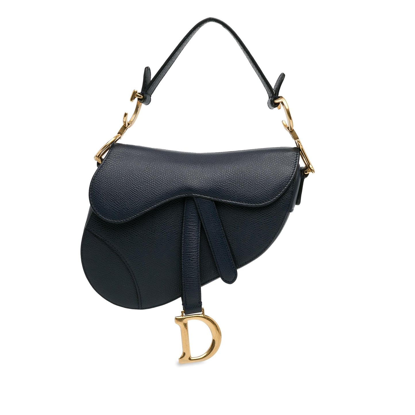 Luxury DiorMini Grained Calfskin Saddle Bag (SHG-Mm6ZEe)