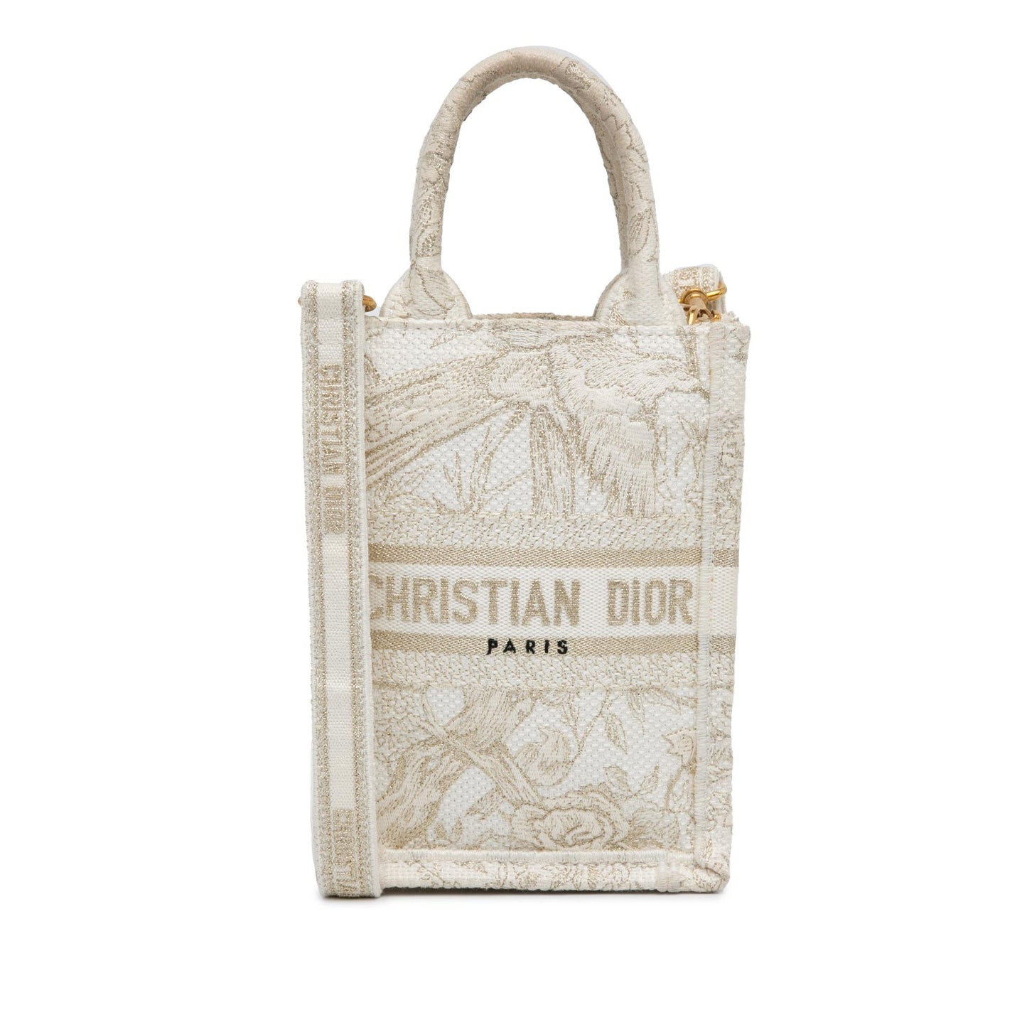 Luxury DiorMini Jardin D'Hiver Vertical Book Tote (SHG-nTO8ze)