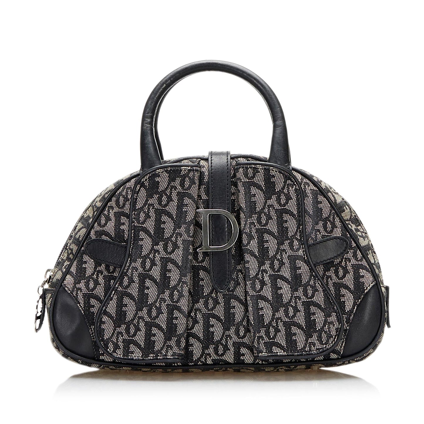 Luxury DiorMini Oblique Double Saddle Bowler (SHG-04i9Bf)
