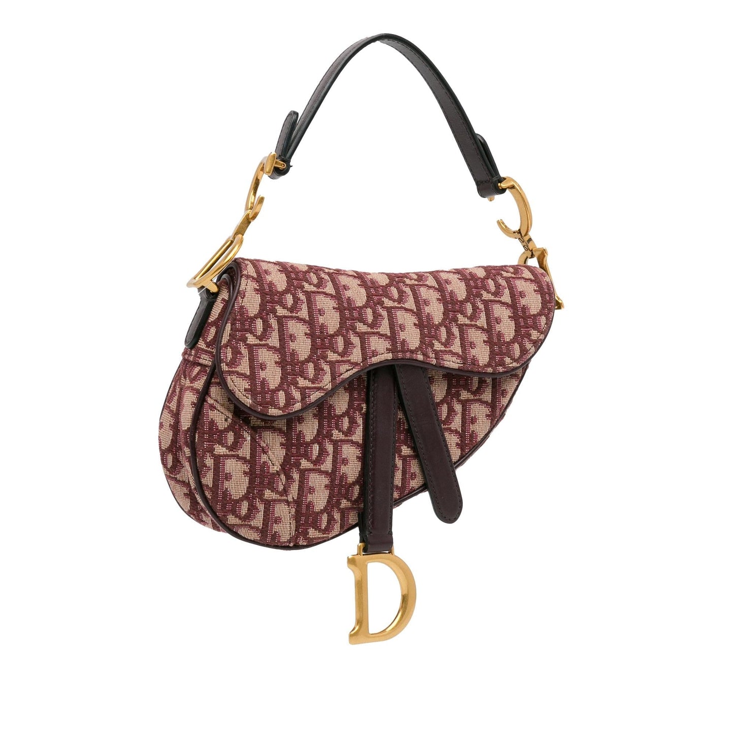 Luxury DiorMini Oblique Saddle (SHG-46sfYL)