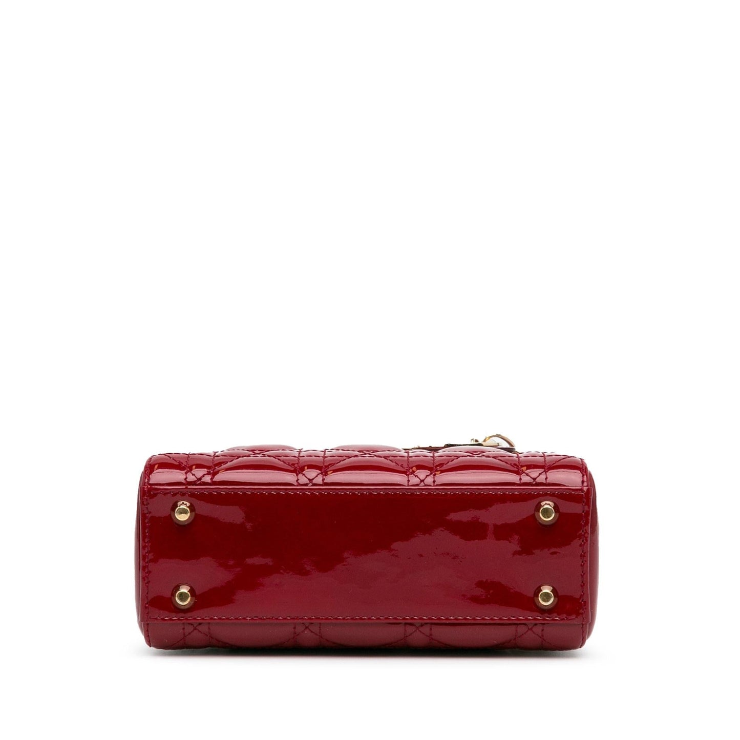 Luxury DiorMini Patent Cannage Lady Luxury Dior(SHG-nahdcS)
