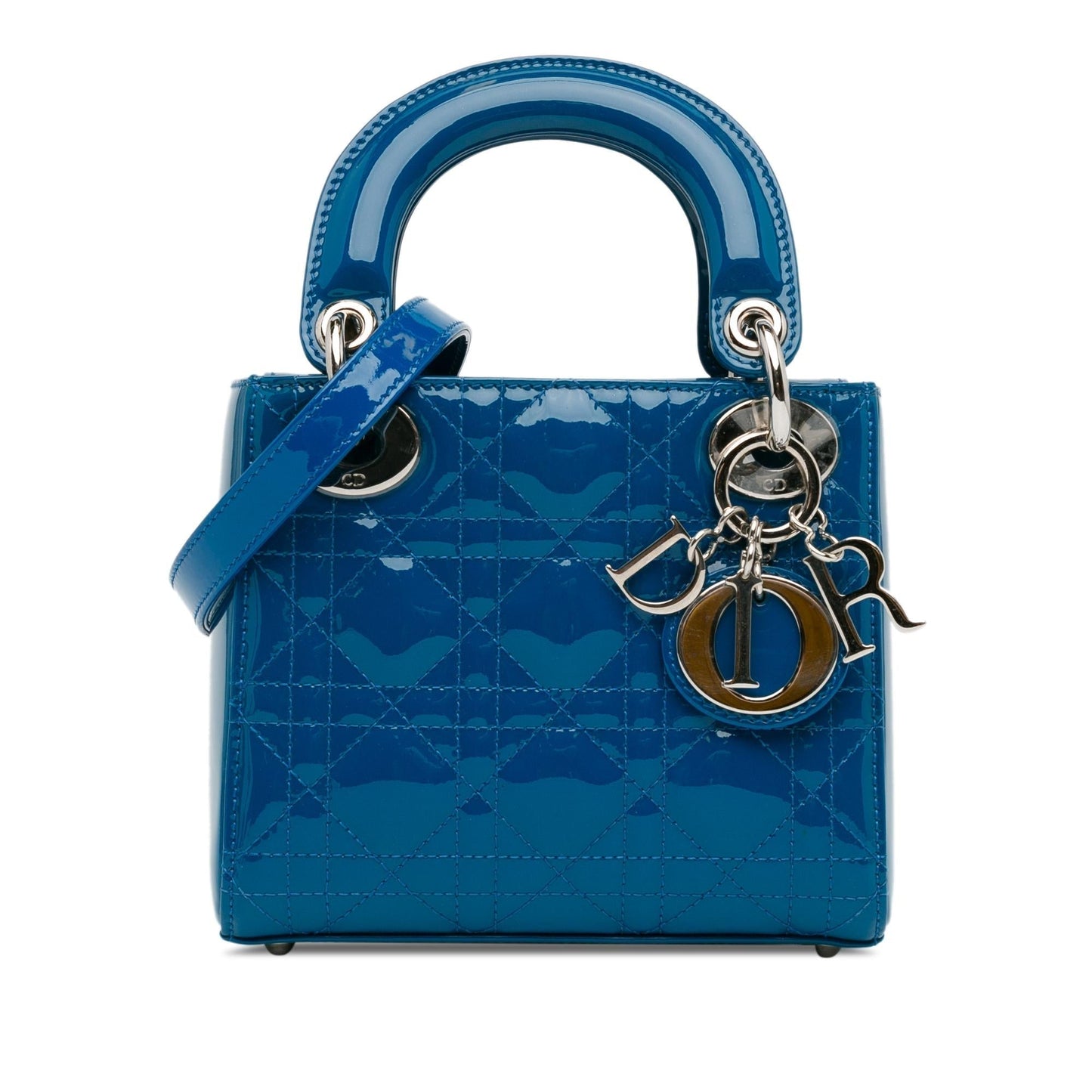 Luxury DiorMini Patent Cannage Lady Luxury Dior(SHG-zYgJeg)