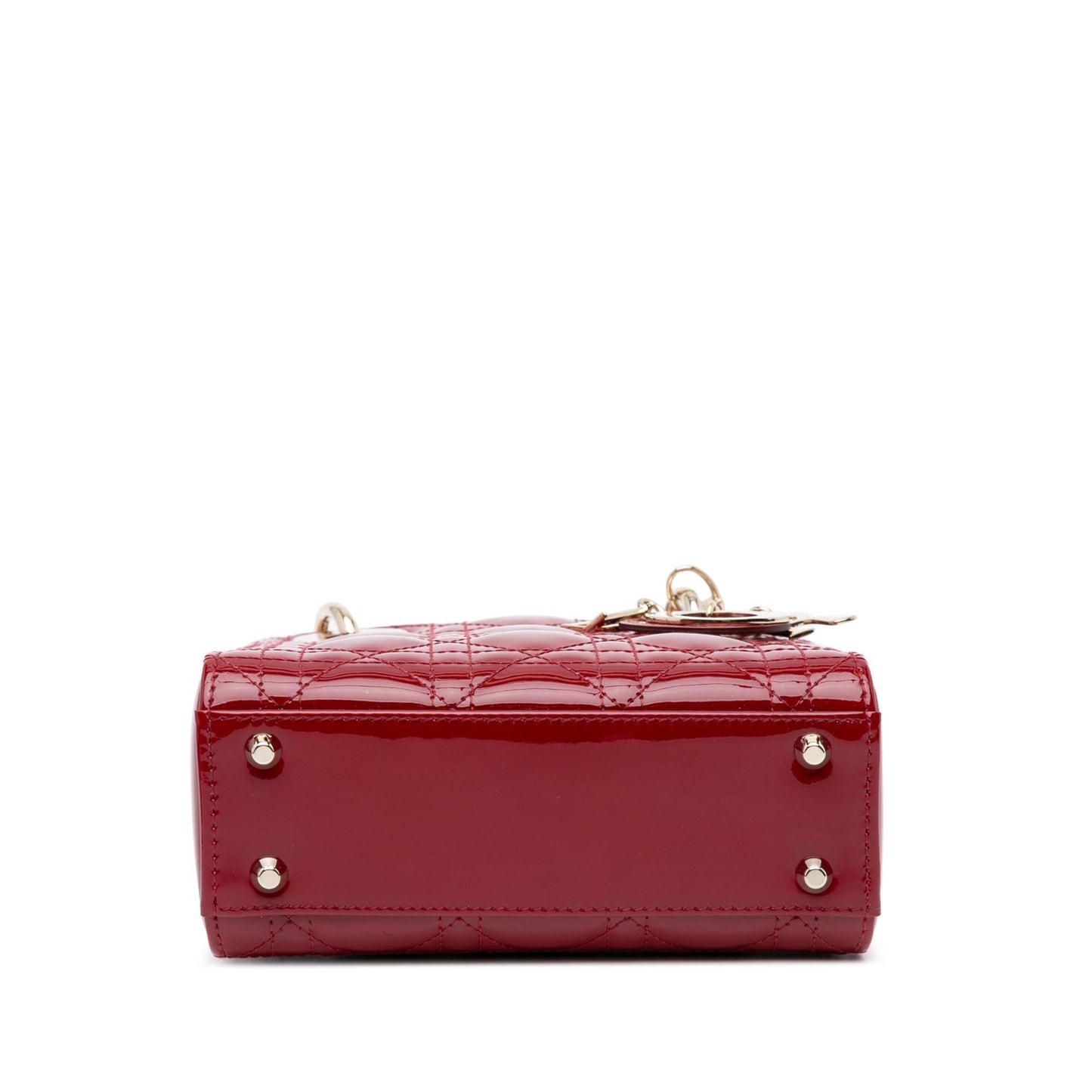 Luxury DiorMini Patent Cannage Lady Luxury Dior(SHG-LSA7kd)
