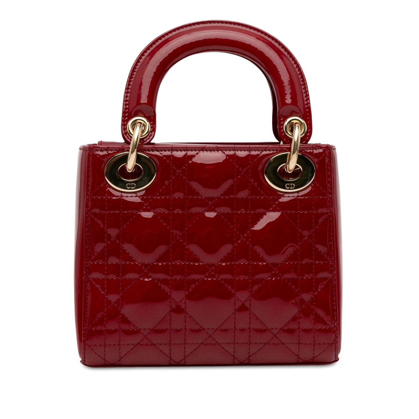 Luxury DiorMini Patent Cannage Lady Luxury Dior(SHG-vBj1UP)