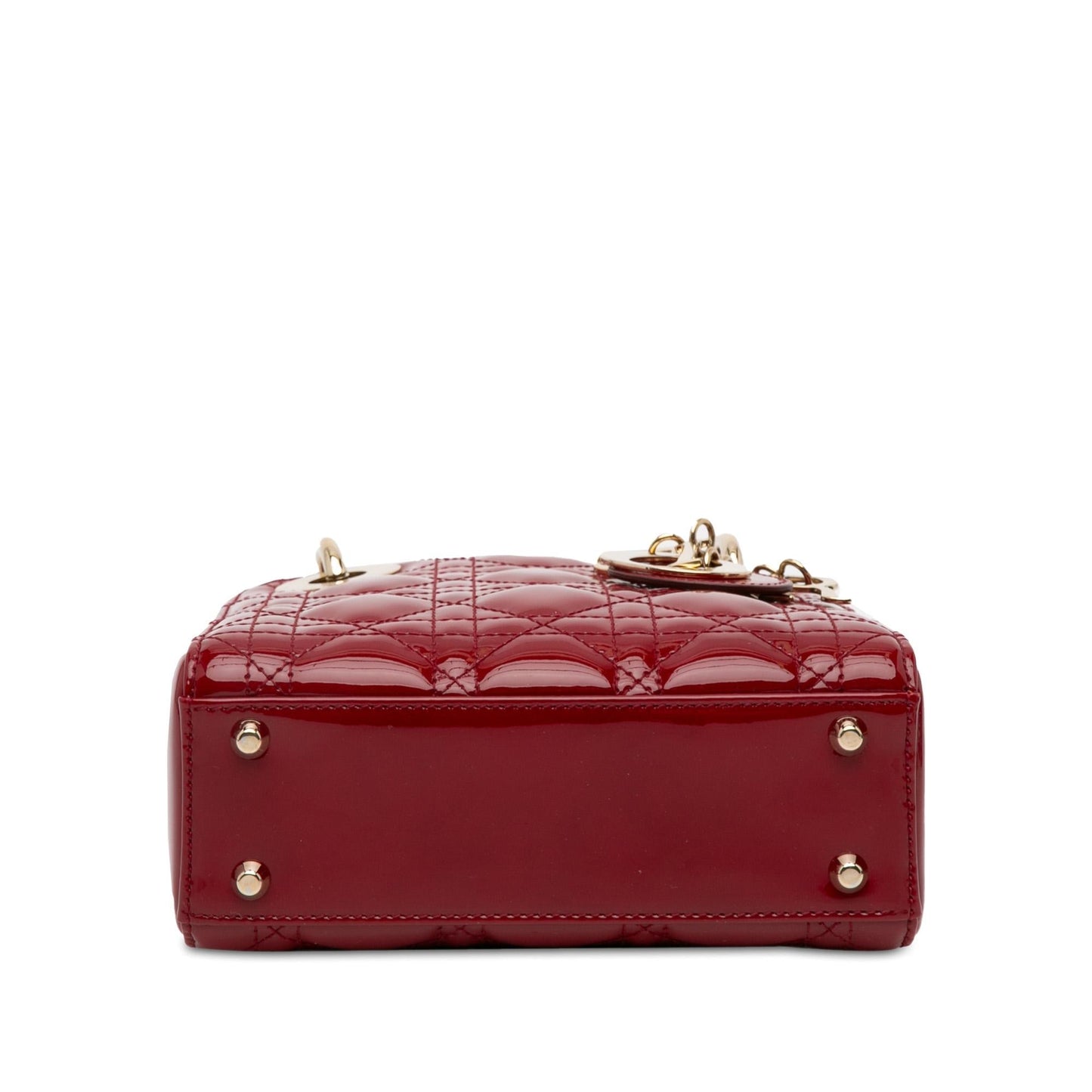 Luxury DiorMini Patent Cannage Lady Luxury Dior(SHG-vBj1UP)