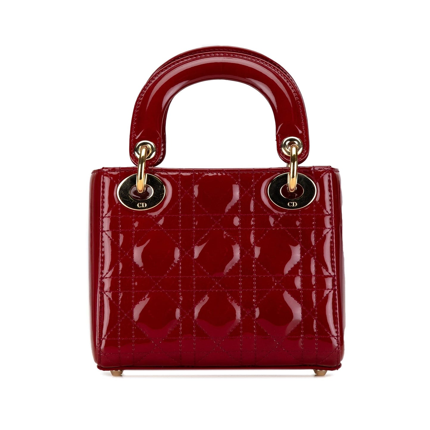 Luxury DiorMini Patent Cannage Lady Luxury Dior(SHG-zlHyBX)