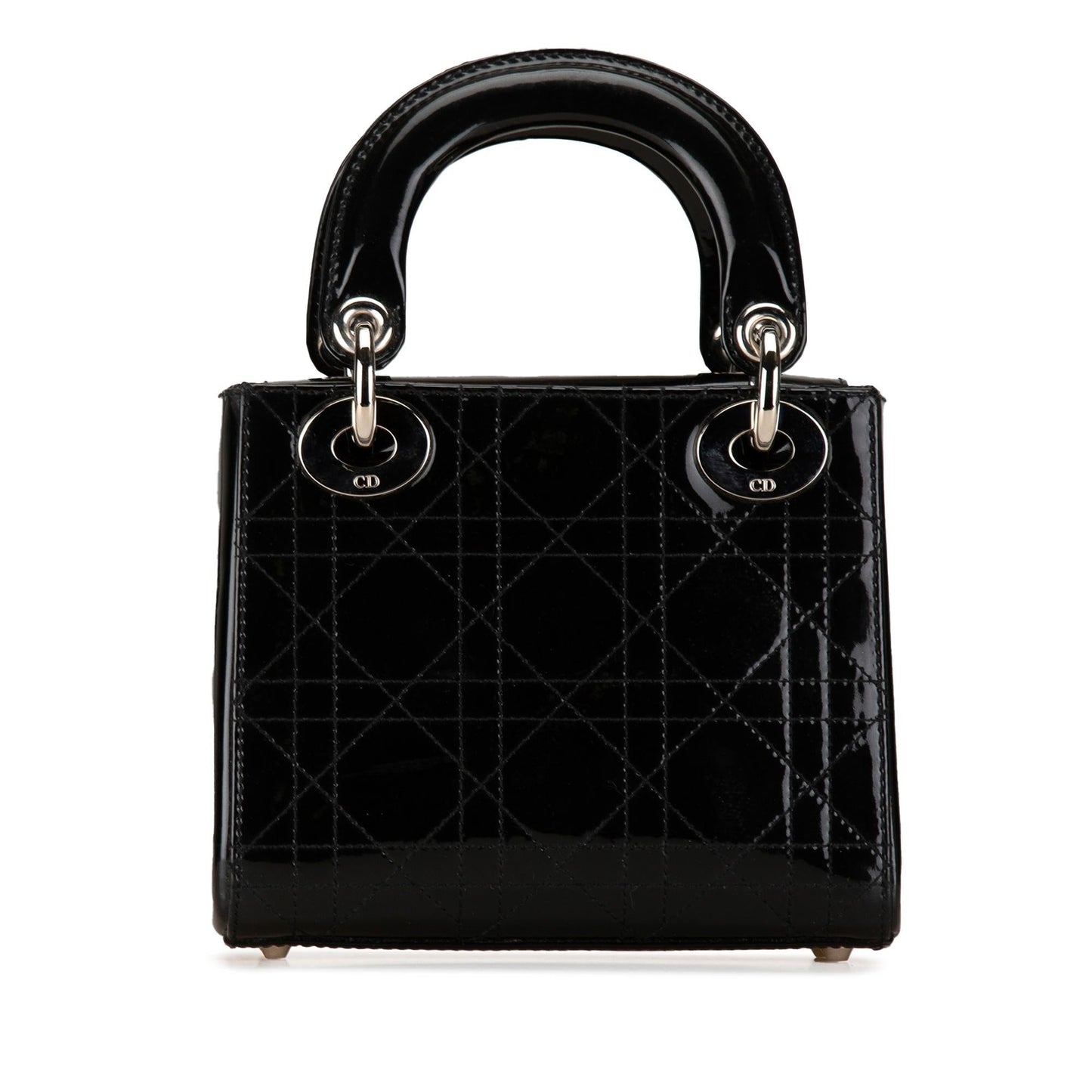 Luxury DiorMini Patent Cannage Lady Luxury Dior(SHG-Sgdj8c)